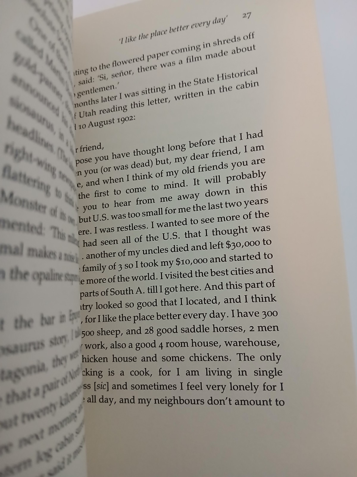 Patagonia Revisited von Bruce Chatwin und Paul Theroux 1. Auflage 1986