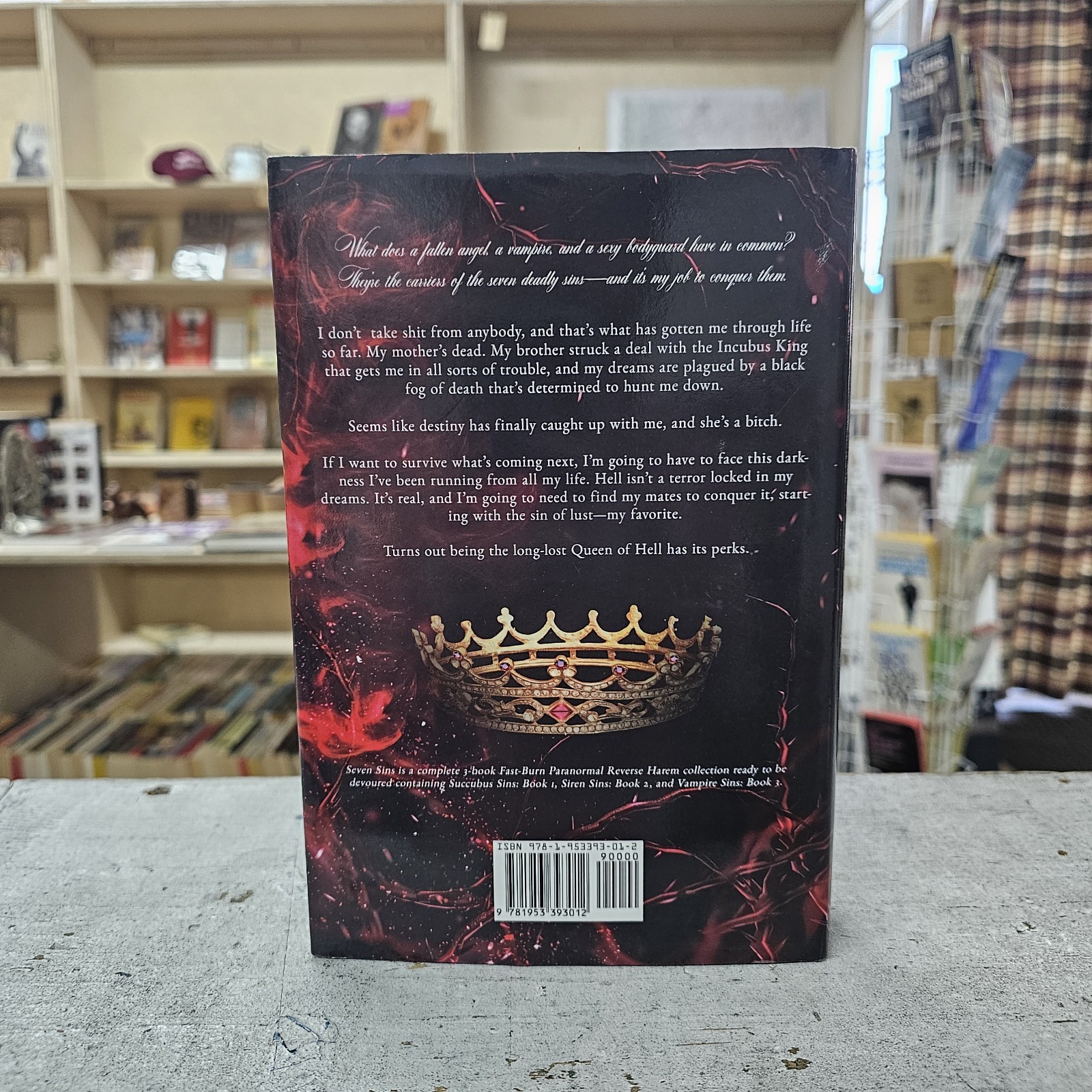 Seven Sins: The Blood Stone Series Books 1-3 by Thorn, J. R. Hardcover