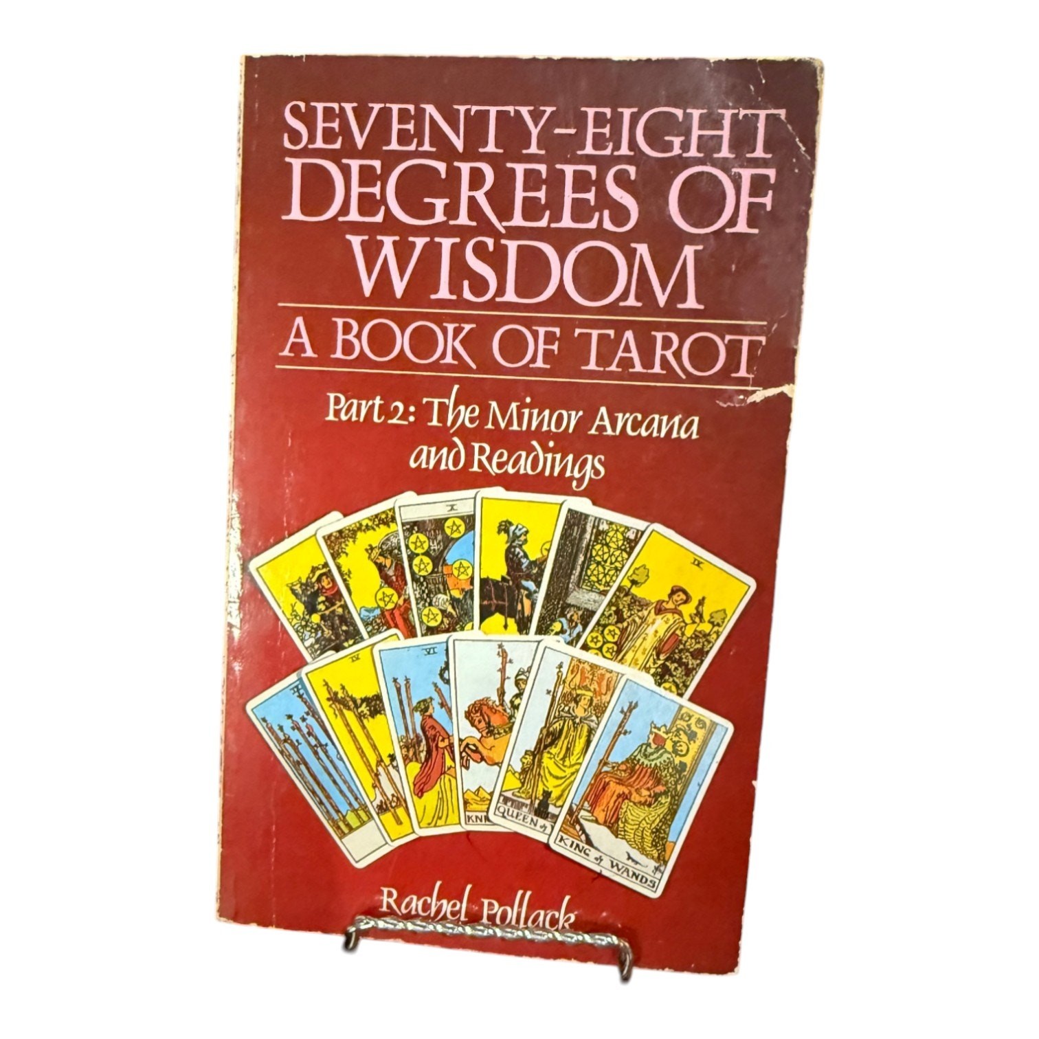 1985 Seventy-Eight Degrees of Wisdom Part 2 Minor Arcana Tarot Book VTG Occult