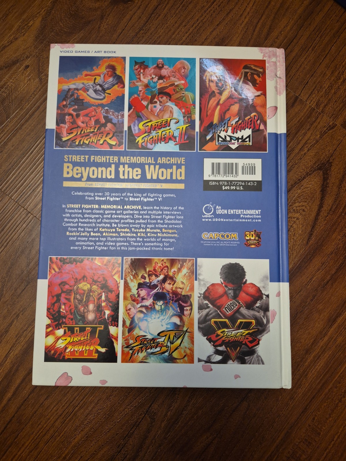 Street Fighter Memorial Archive: Beyond the World HC by Capcom (2021)
