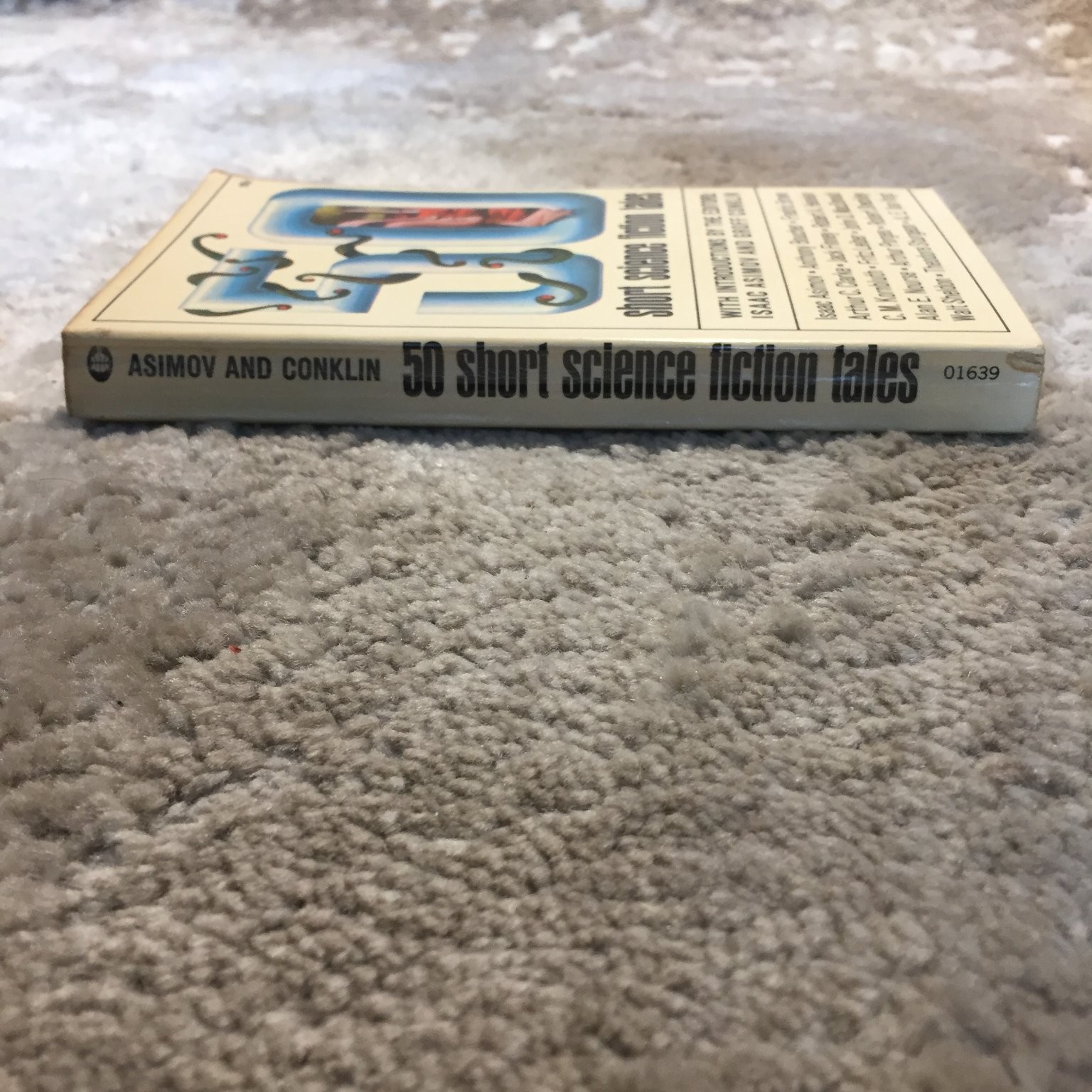 50 Short Science Fiction Tales Asimov Conklin 1968 Anthology Collier Books PB SF