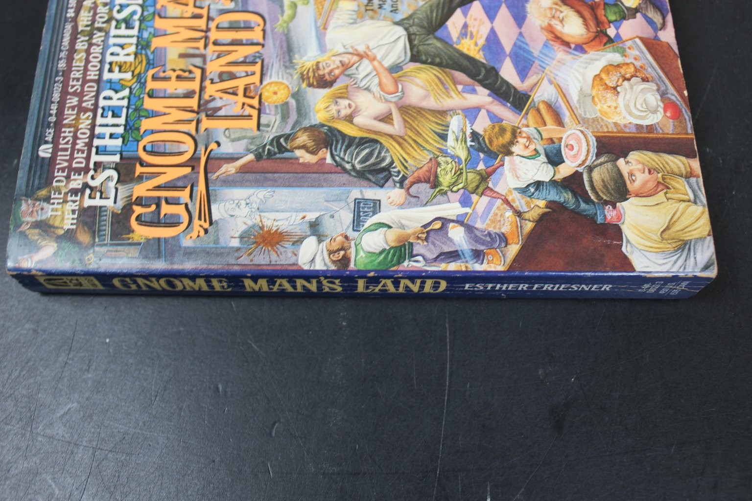 Gnome Man’s Land Esther Friesner 1991 First Edition Fantasy Ace Books PB ~VG