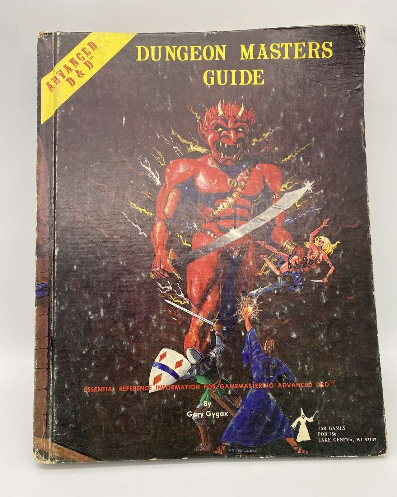 AD&D Dungeon Masters Guide 1st Edition 1979 Revised DM TSR Gary Gygax D&D