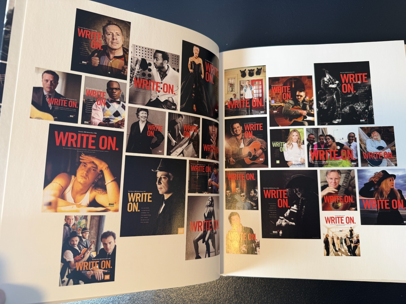 BMI 75 Years Of American Music – Hardcover Book – Published 2014 – 164 Pages
