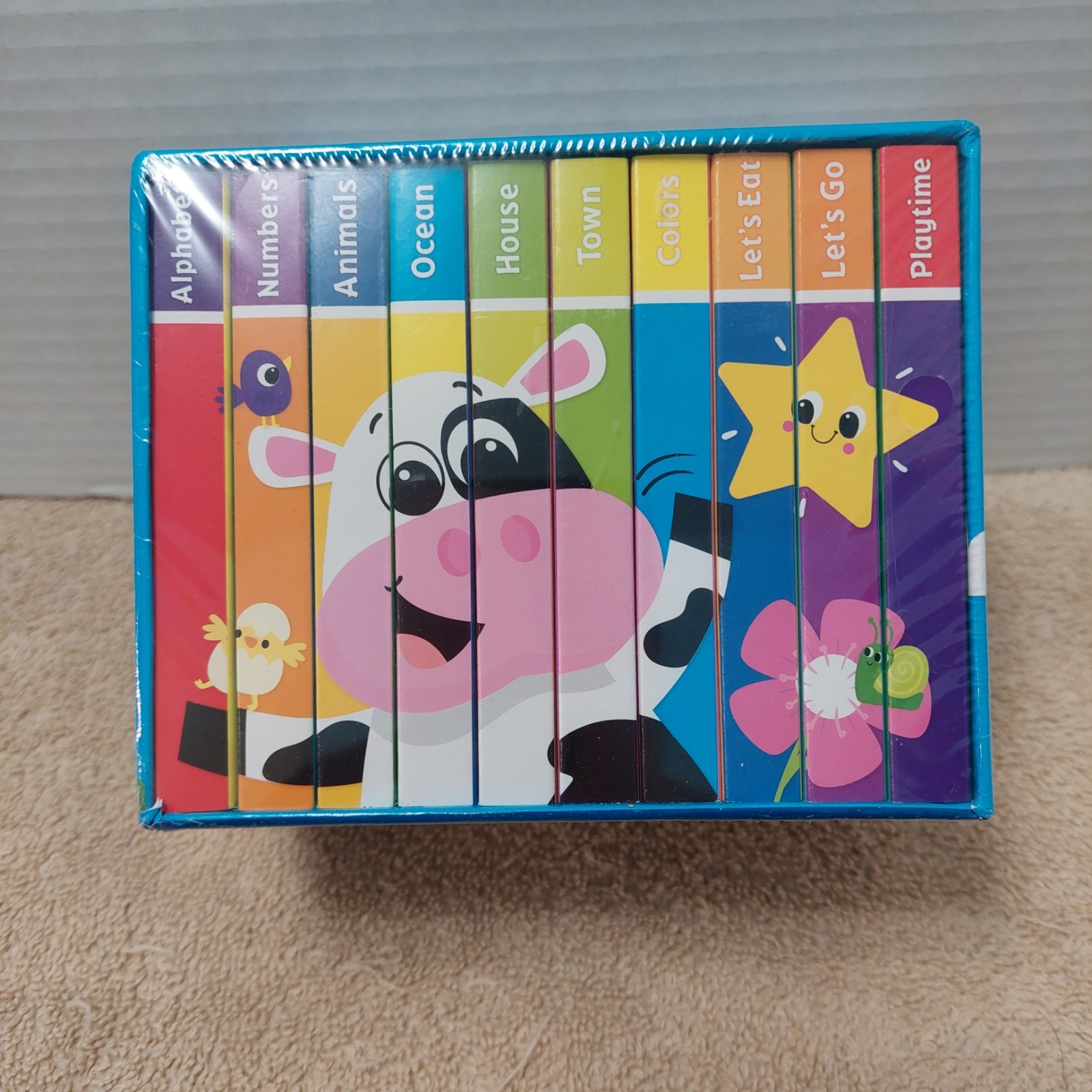 NEW “Baby’s First Library” 10-Book Board Book Set for Babies and Toddlers 0-4