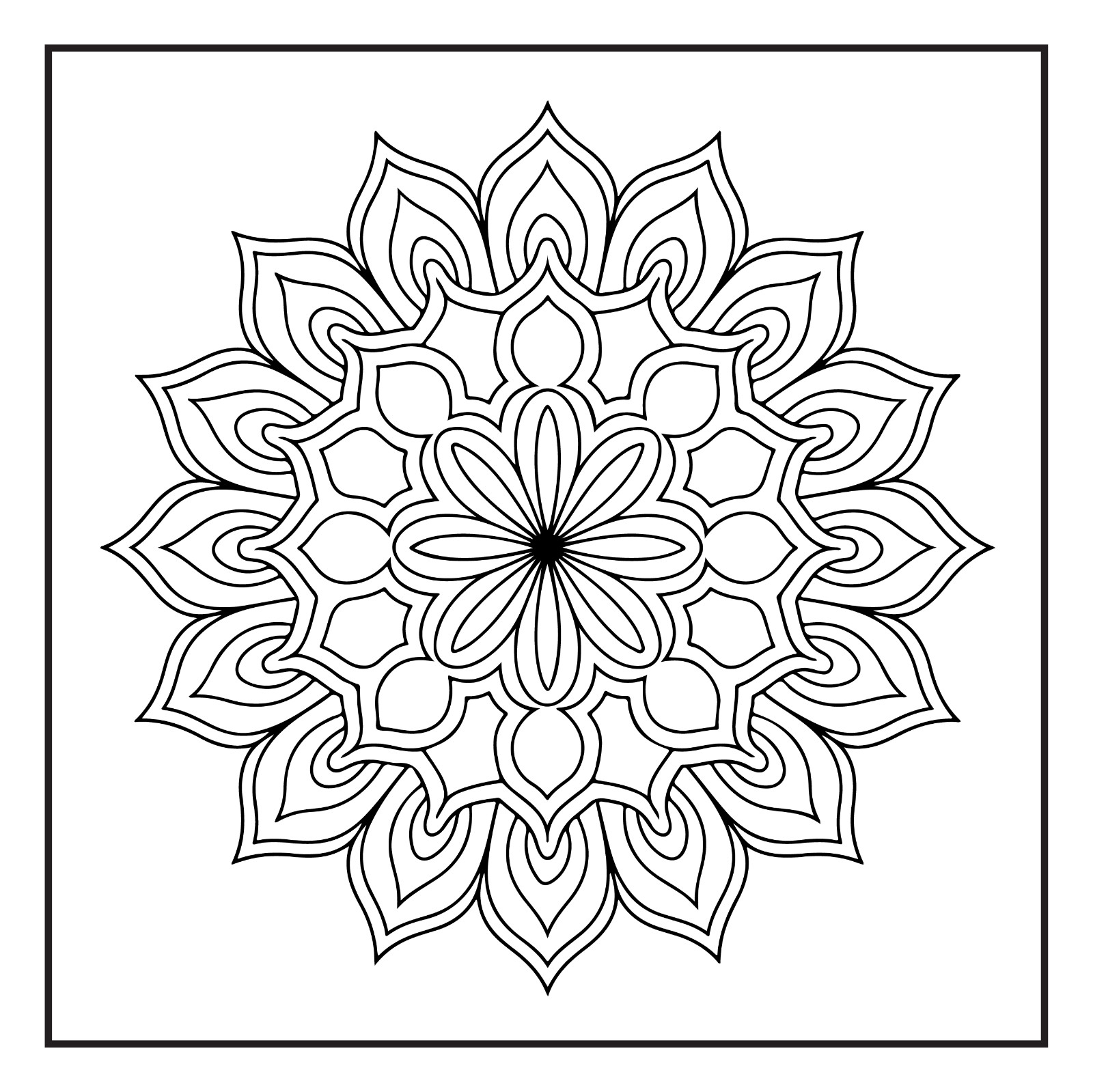 Rockridge Press Mindfulness Mandalas Coloring Book Spiral Bound Coloring Book
