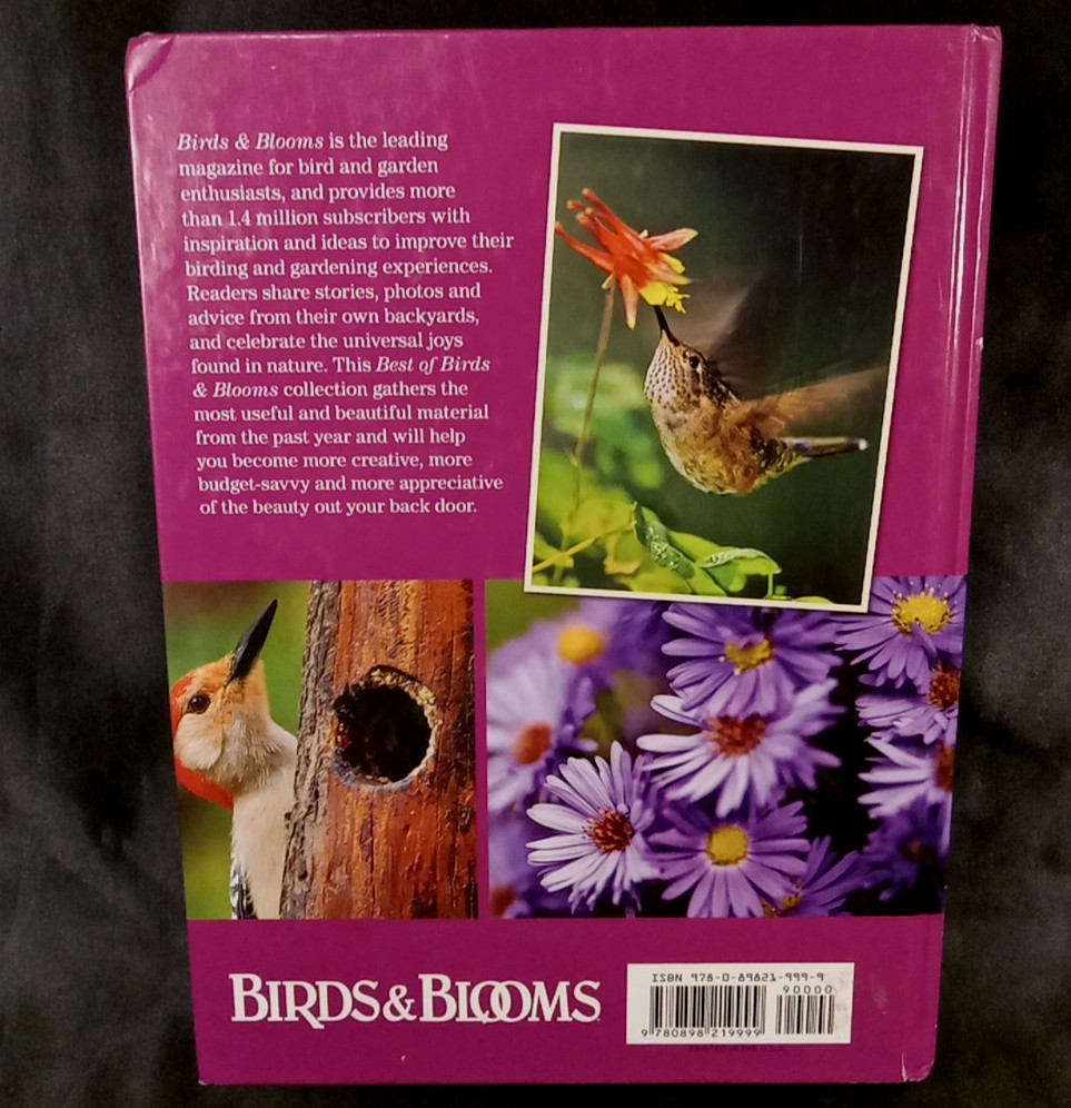 The Best of Birds & Blooms 2012 Hardcover Nature Book 255 Pages Illustrated
