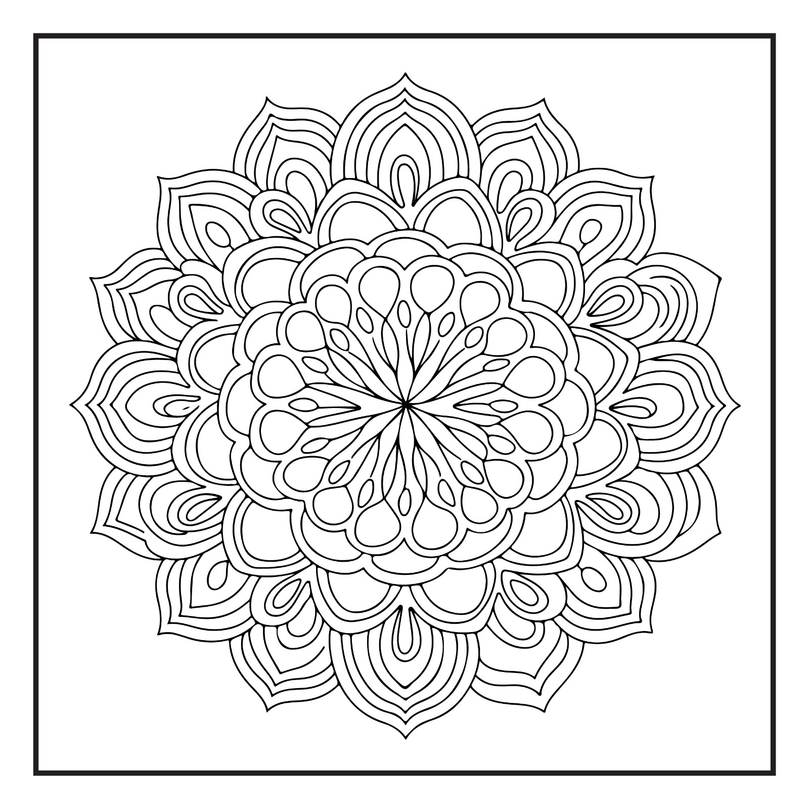 Rockridge Press Mindfulness Mandalas Coloring Book Spiral Bound Coloring Book