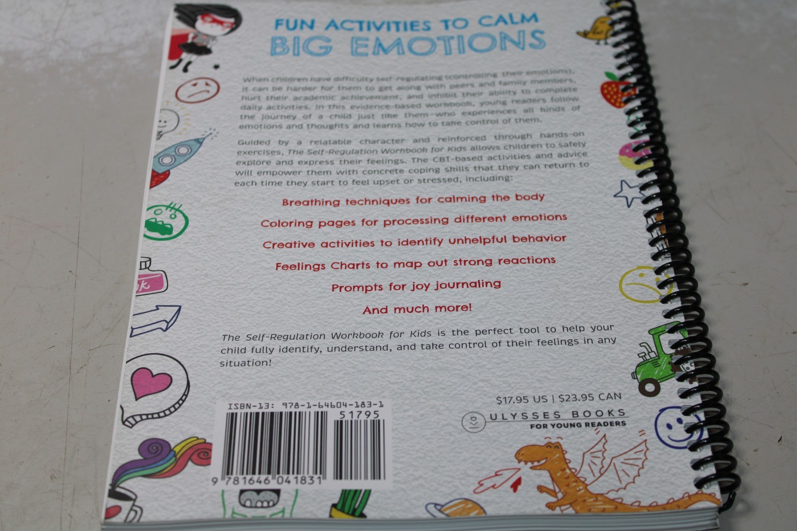 The Self-Regulation Workbook For Kids: Cbt Exercises And Coping Strategies …