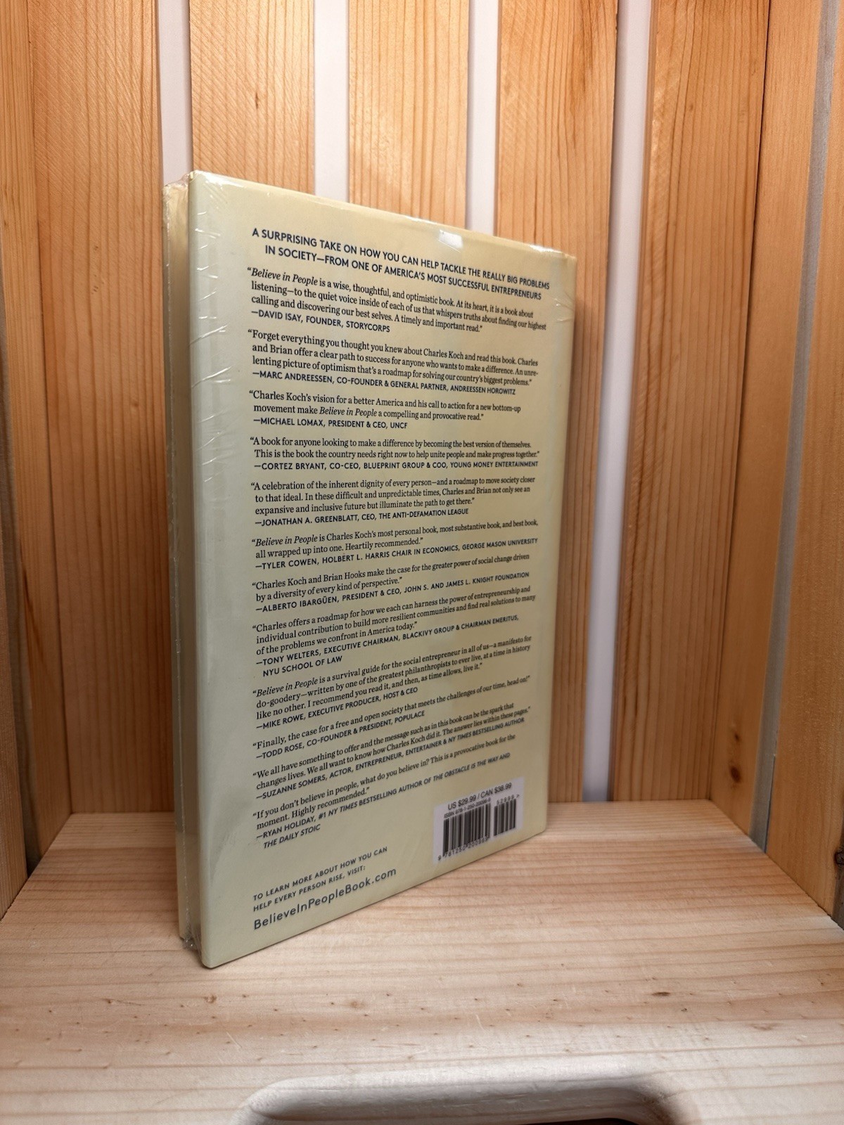 Believe in People : Bottom-Up Solutions for a Top-down World by Brian Hooks and