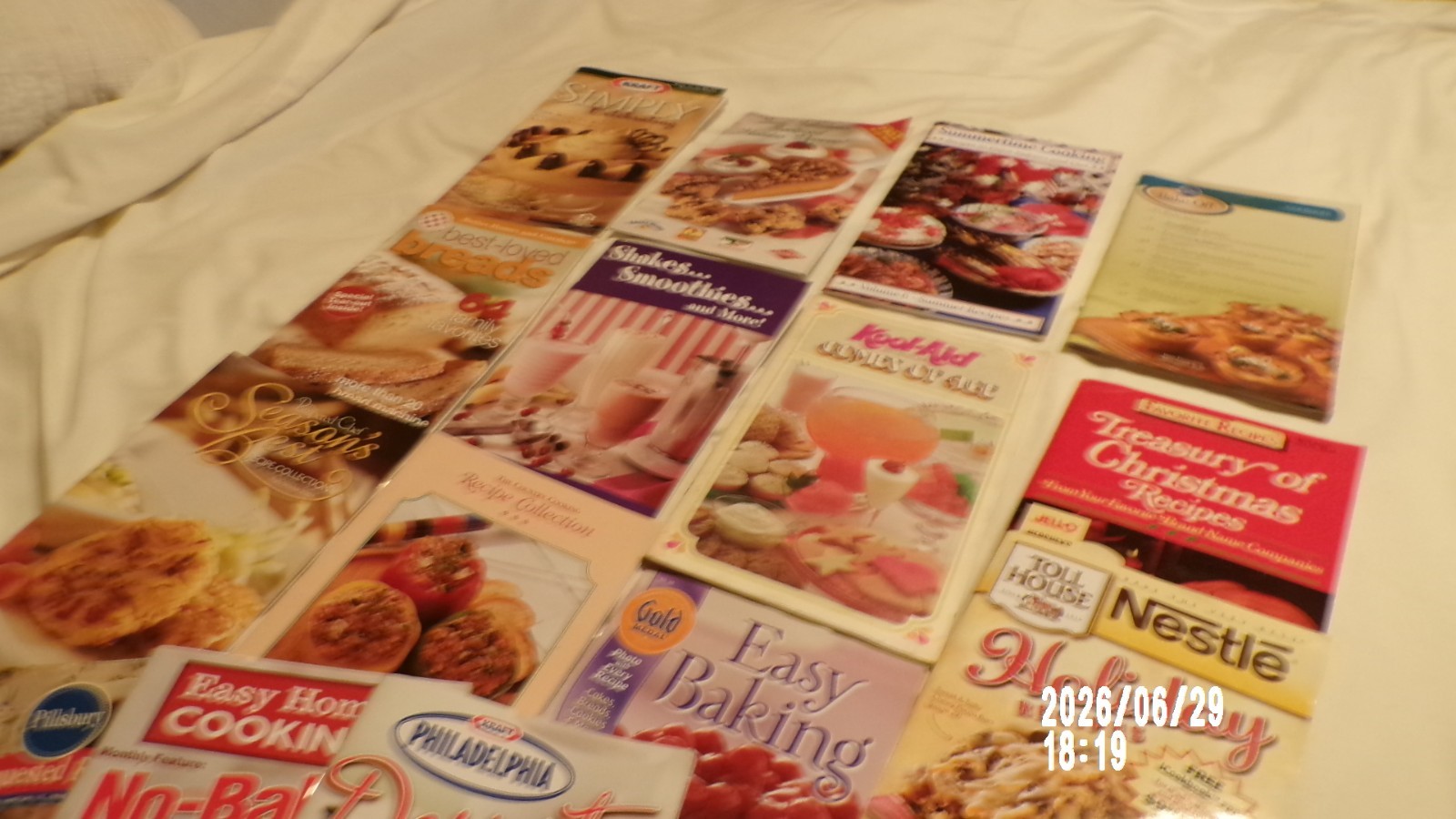 Over 30 Vintage Recipe Magazine Booklets-Holiday Gifts from a Jar,Kraft Desserts