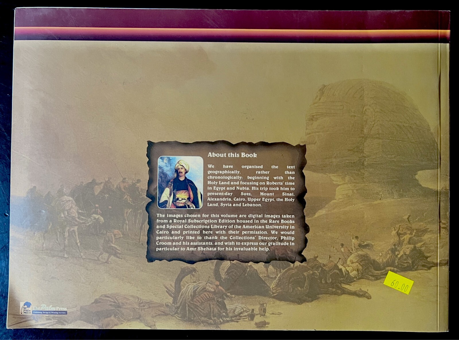Book: Lithographs of David Roberts – Egypt & Nubia 1796-1864 / PB 2005