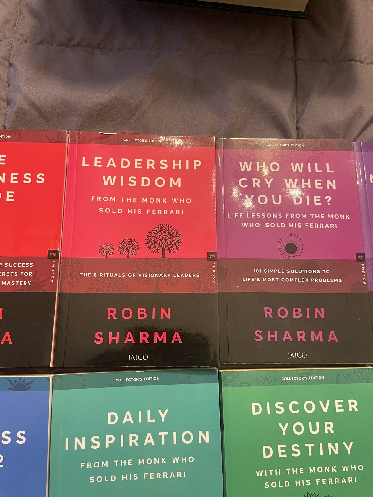 Robin Sharma Collector’s Edition 10 Volume Pack The Monk Who Sold His Ferrari