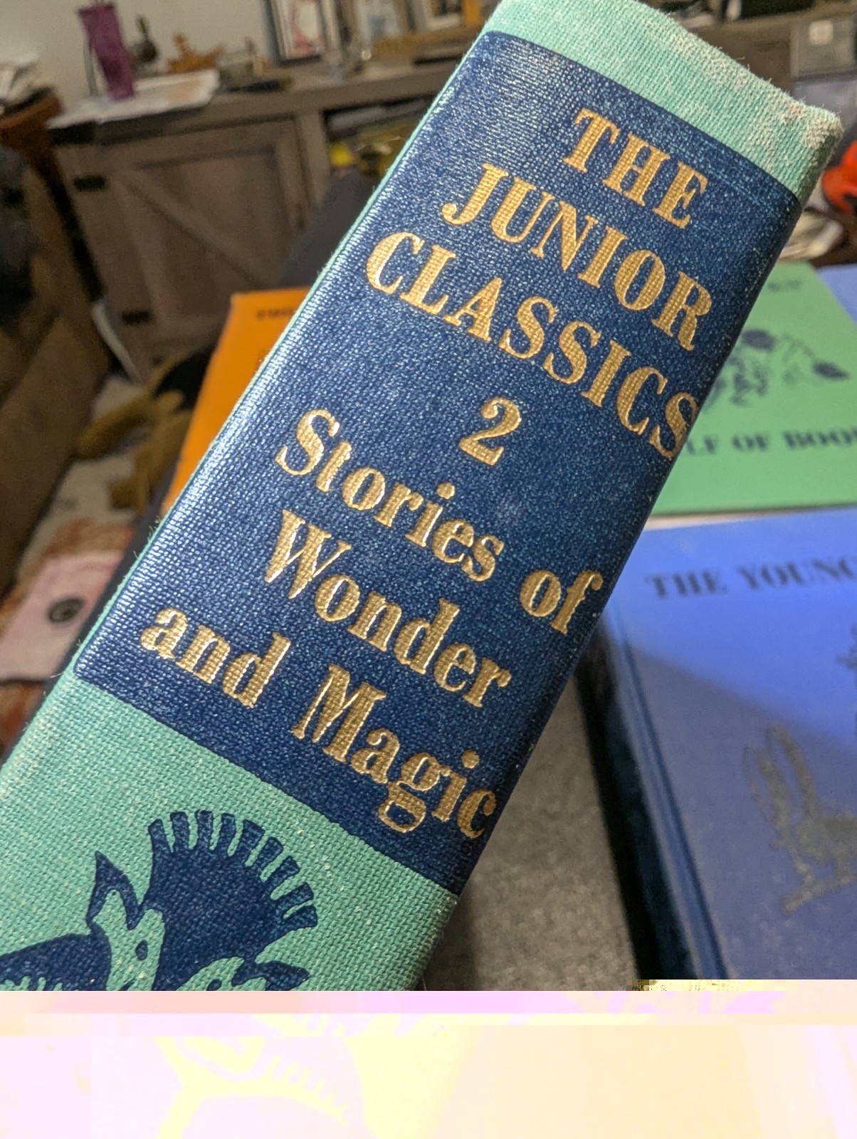 Lot of 6 Collier’s Junior Classics Young Folks Shelf of Books 1959 2,3,5,6,7 & 9