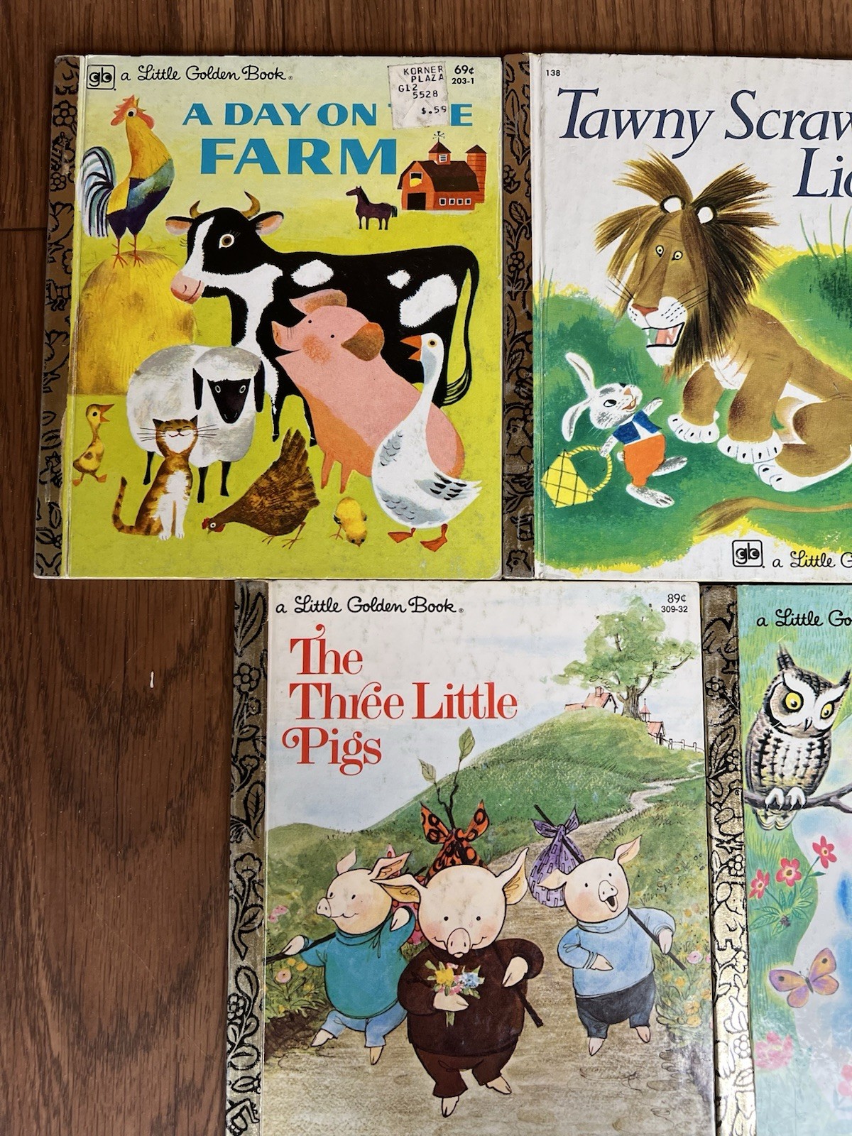 Vintage Lot Of Rare 11 Little Golden books Classic Stories 70s-90s
