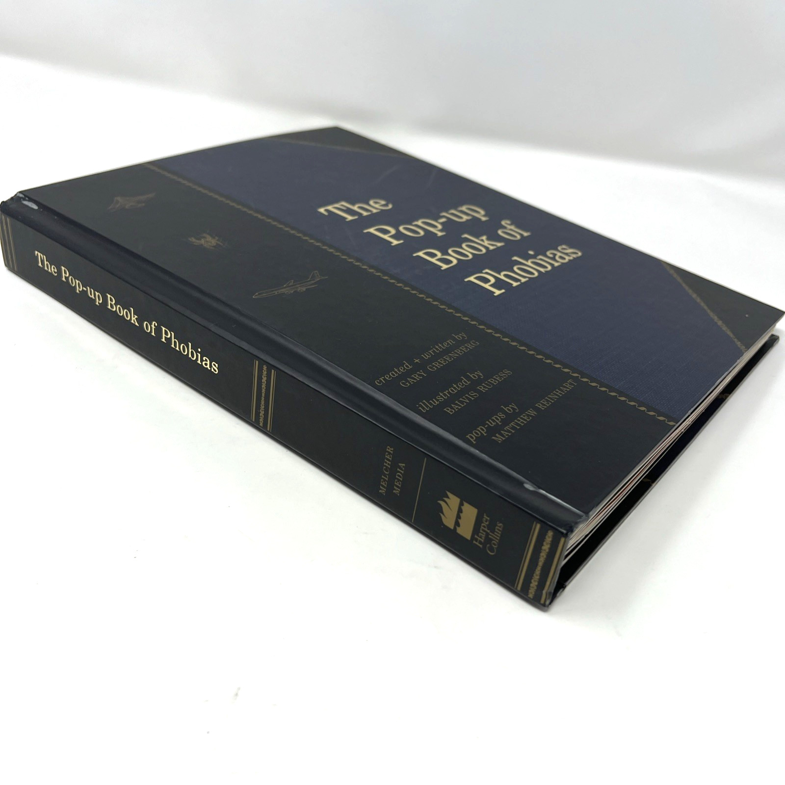 Pop-up Book of Phobias by Gary Greenberg (1999, Hardcover) Collectible