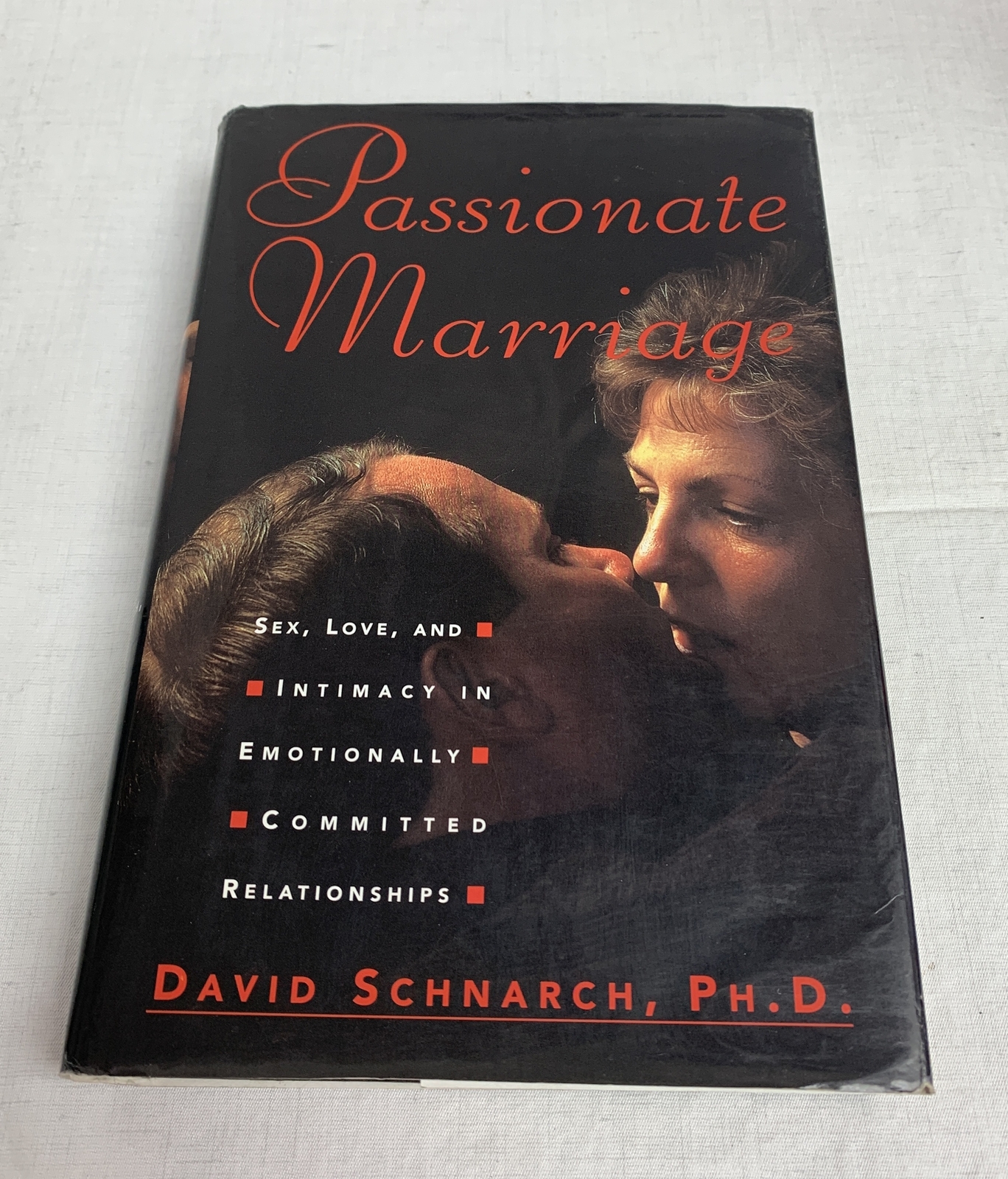 Passionate Marriage SIGNED/INSCRIBED by David Schnarch 1997 HC/DJ 1ST Edition