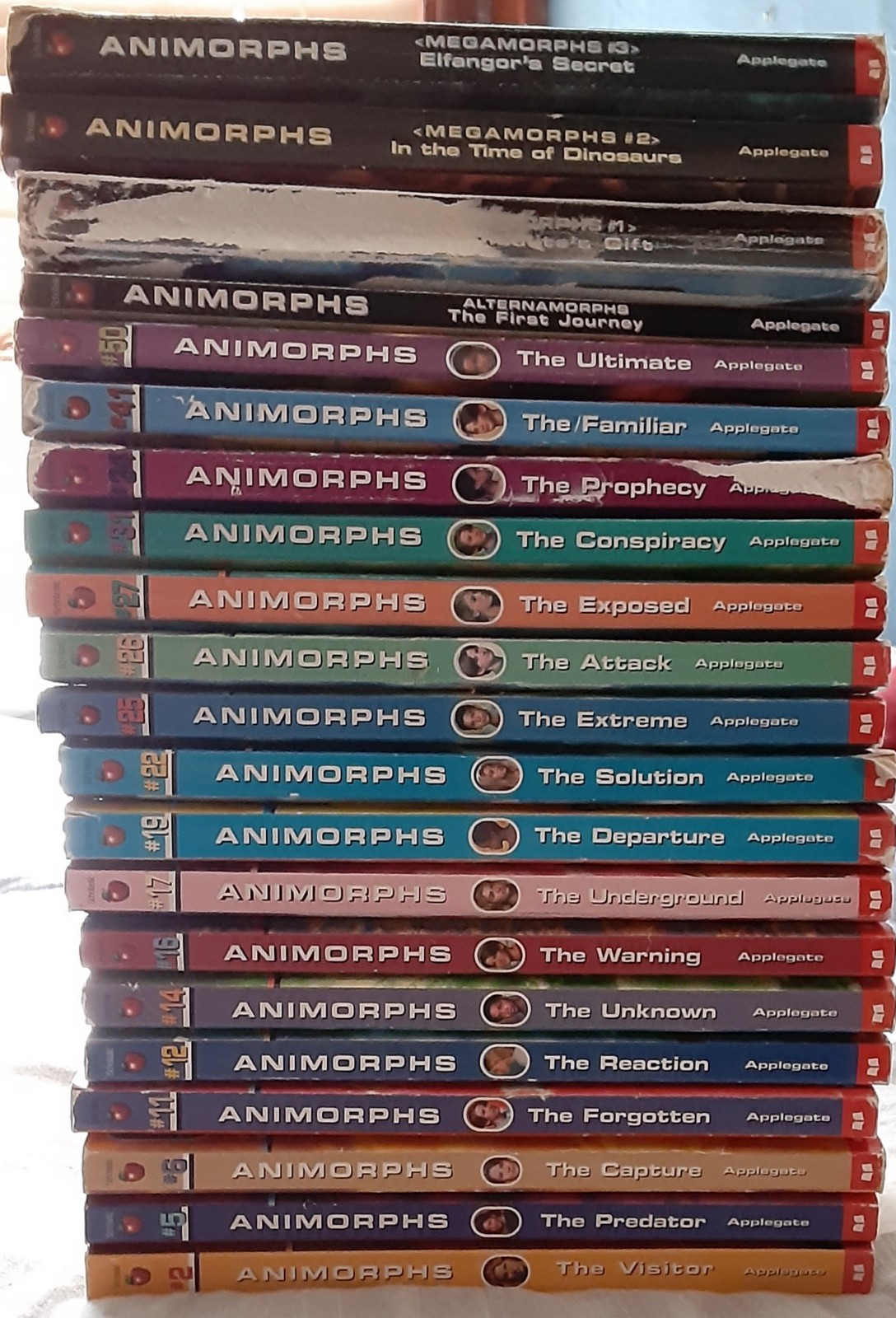 Animorphs Book Lot of 21 (K.A. Applegate, Paperback)