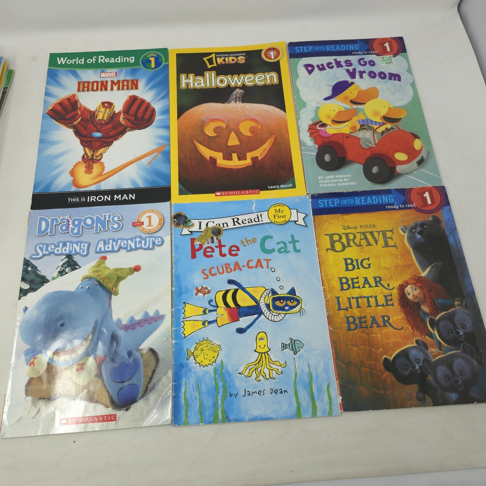 Lot of 66 Level 1 Reader Books for Kids ~World of Reading, I Can Read, etc