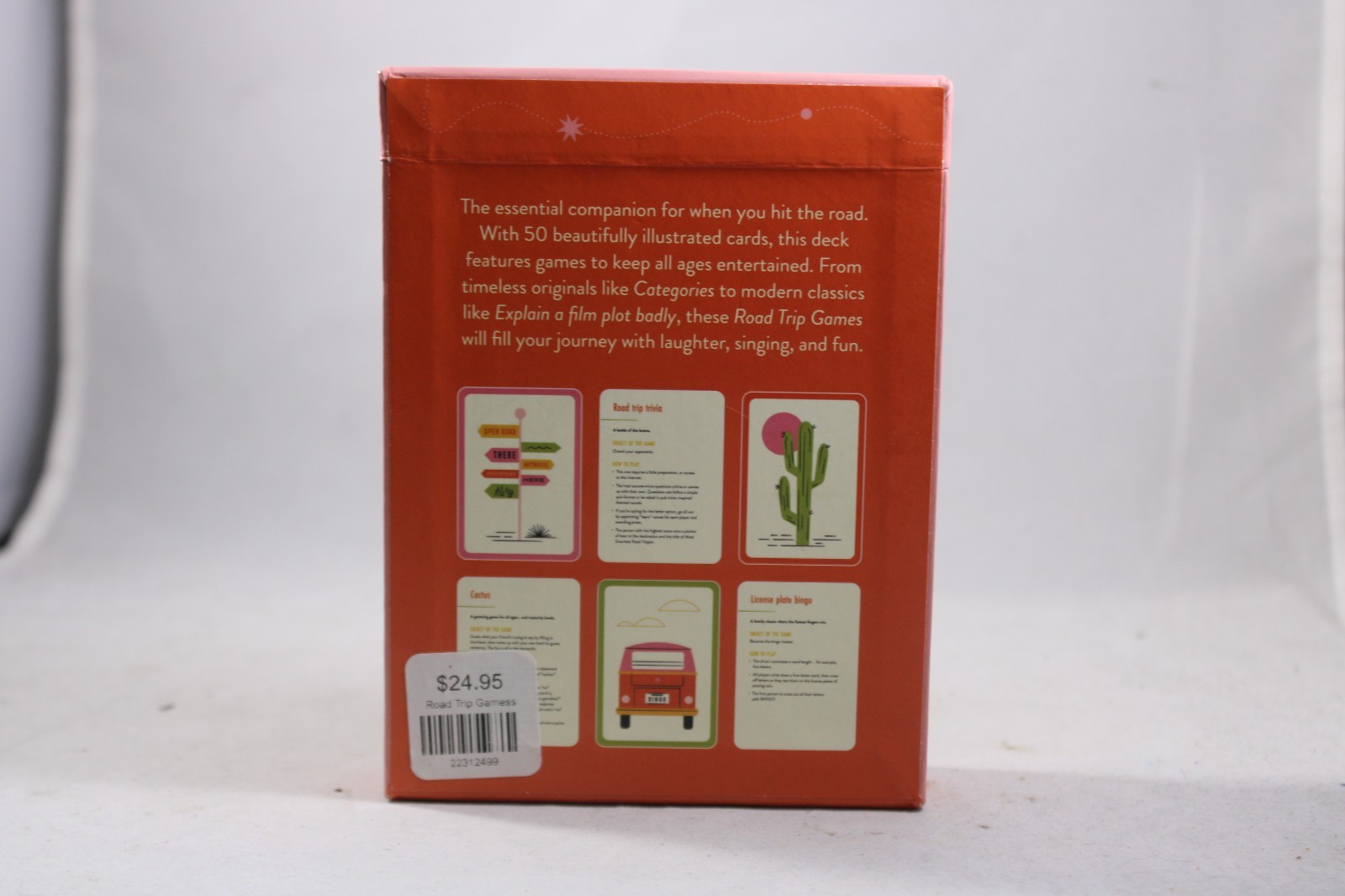 Road Trip Games: 50 Fun Games to Play in the Car – Novelty Cards