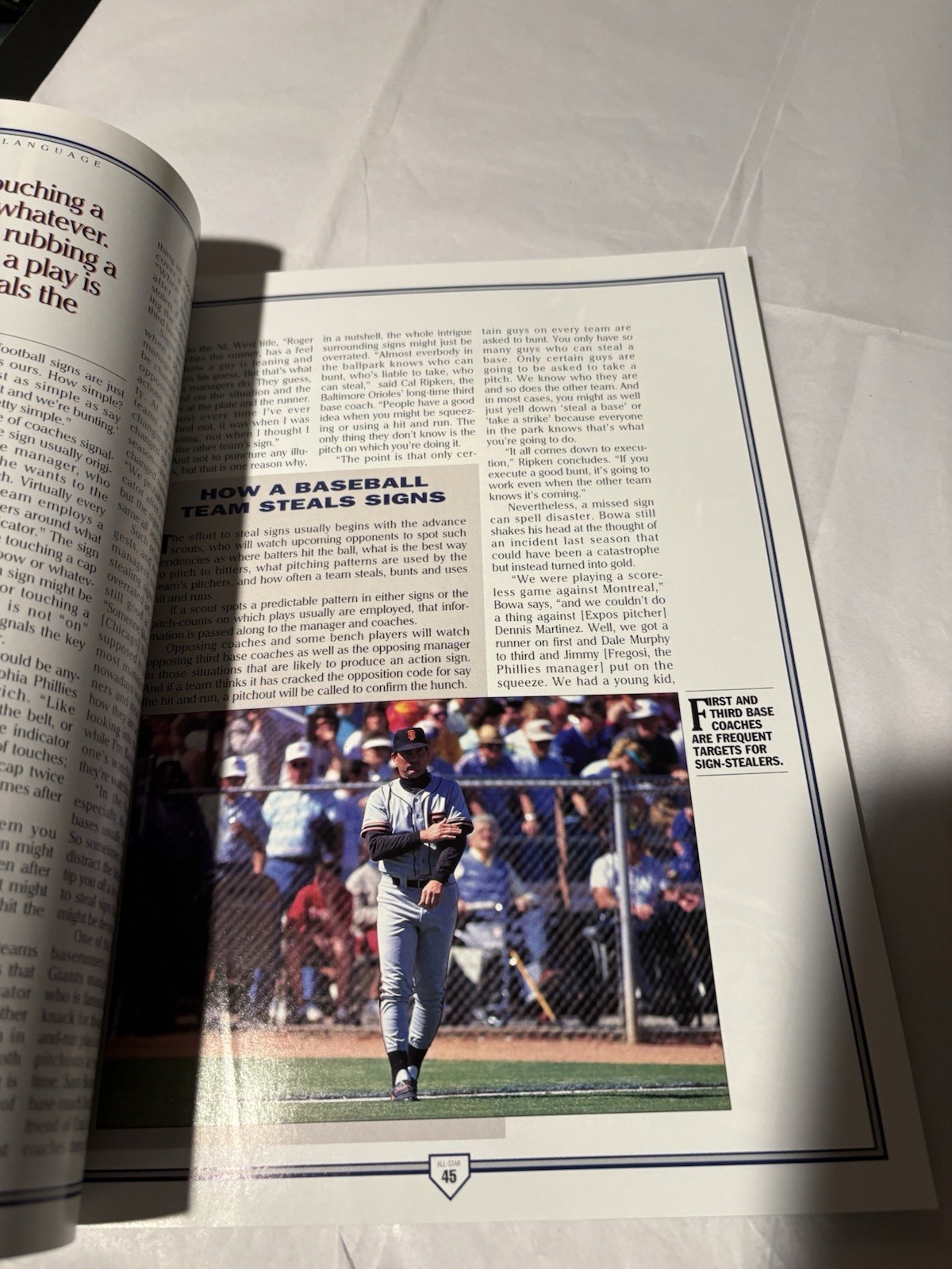 Lot Of 2 All-Star Game 1992 1993 Official MLB Program