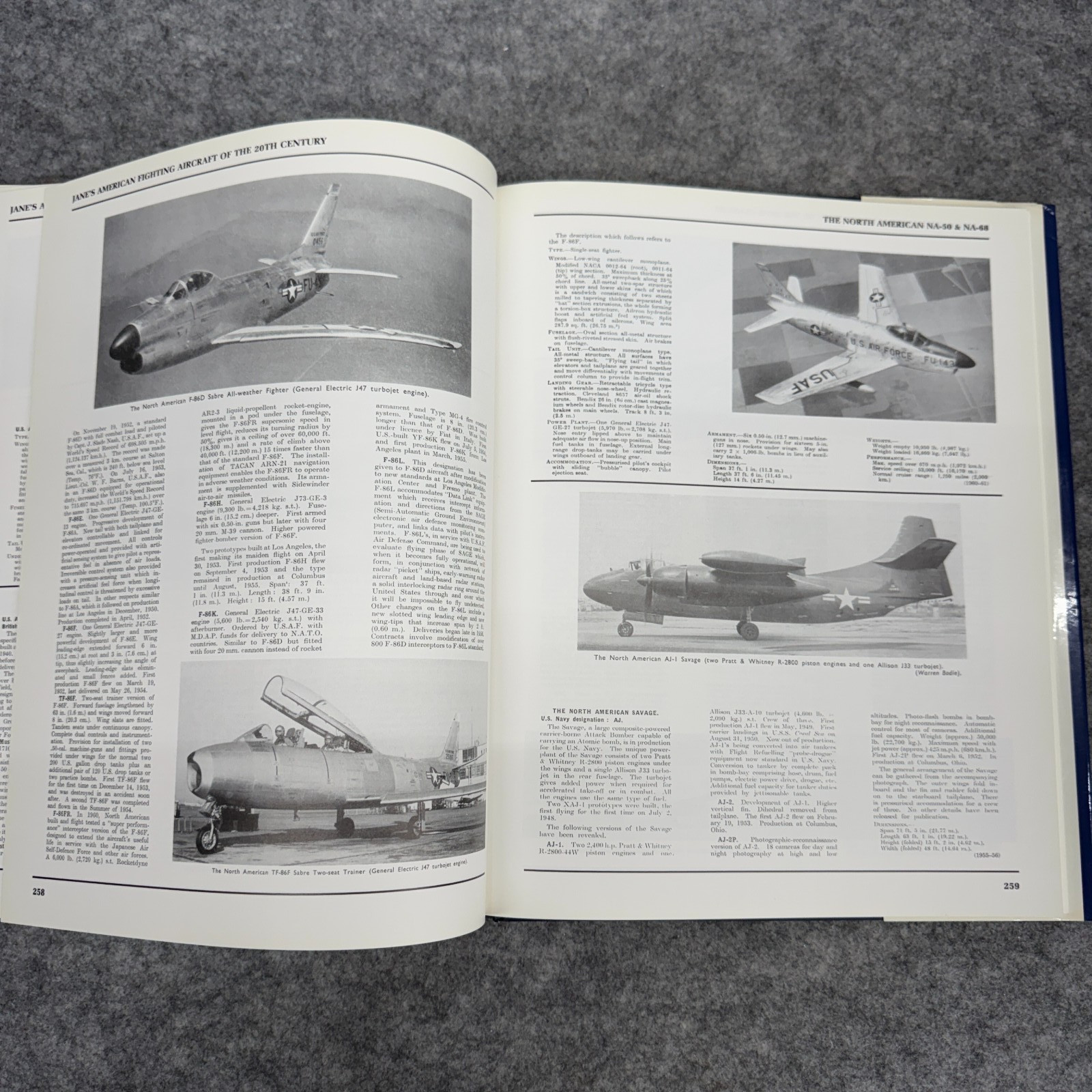 Jane’s American Fighting Aircraft of the 20th Century Michael Taylor Hardcover