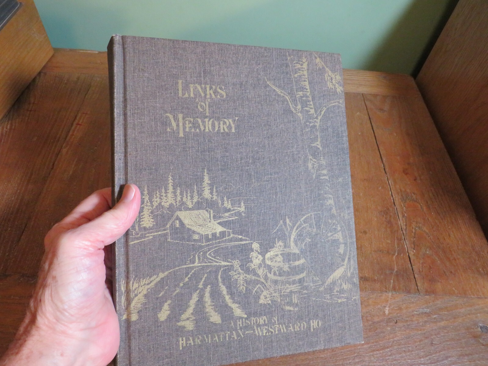 Links of Memory History Book, Harmattan Westward Ho CANADA genealogy 1983 1st ED