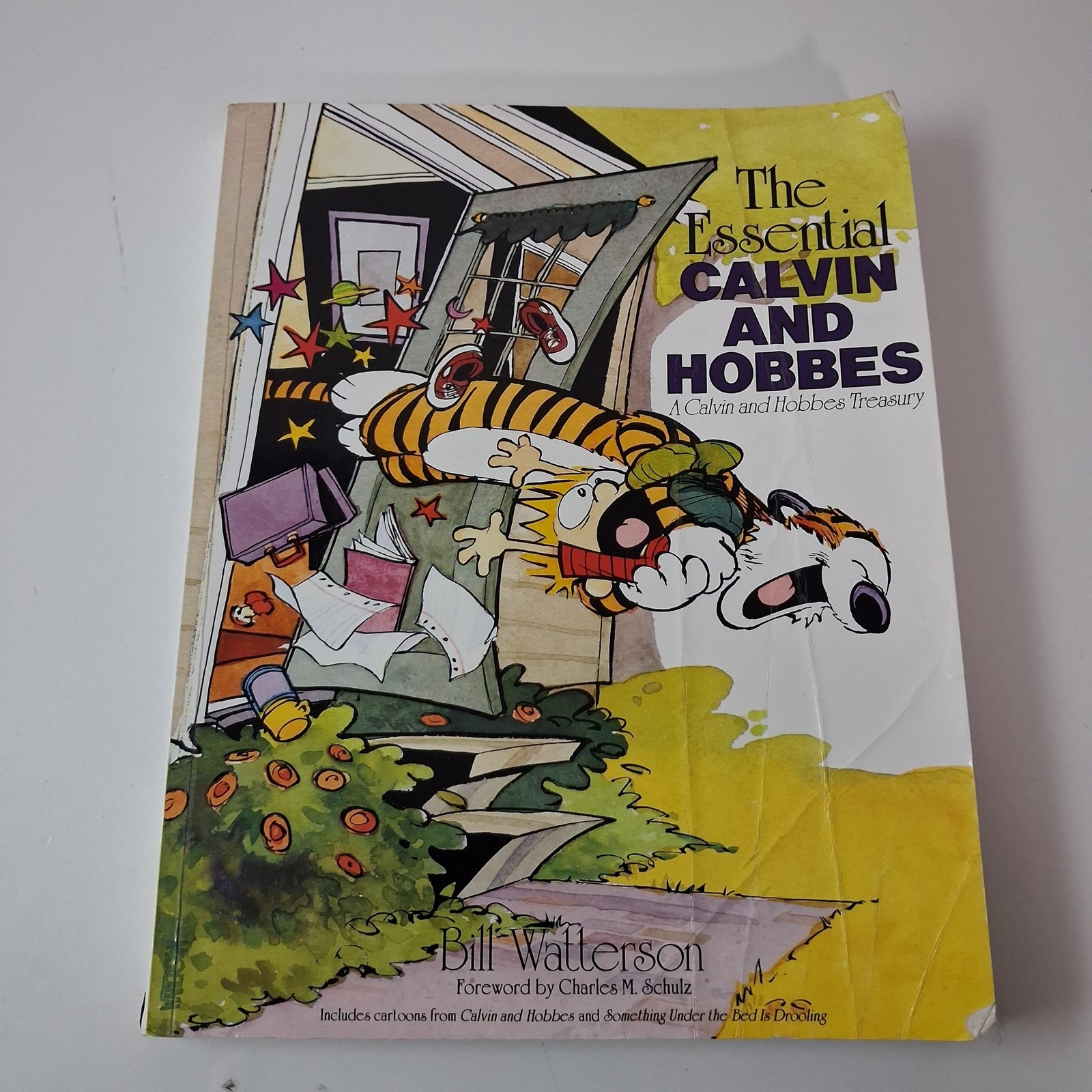 Calvin And Hobbes Books Lot 2 Yukon Ho Essential PB Bill Watterson Comics Humor