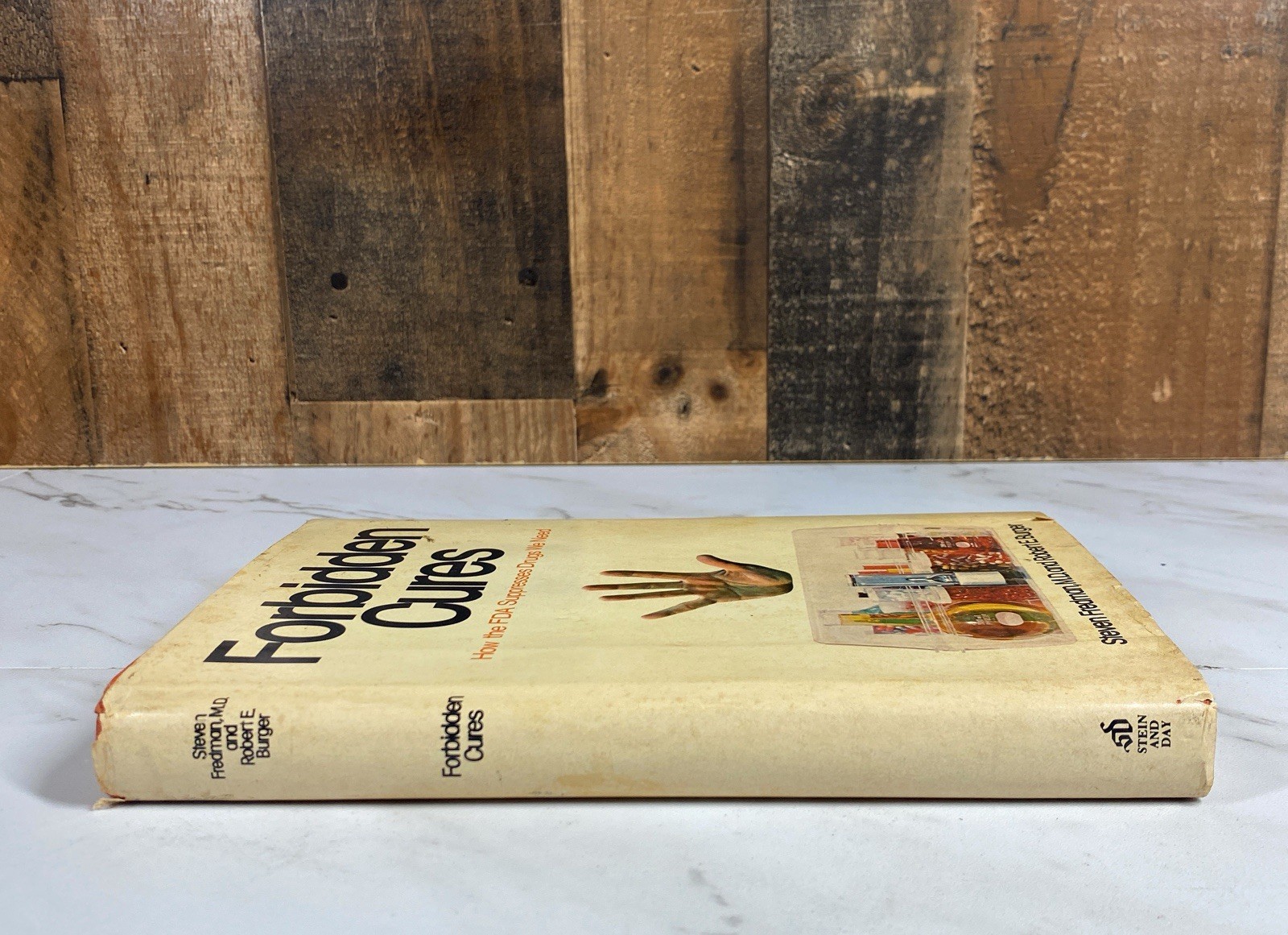 Forbidden Cures Fredman & Burger 1976 Hardcover Stein and Day Medical Book Rare