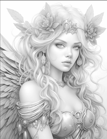 Adult Coloring Pages Bundle Fairy bundle 430 pages Printable Pages