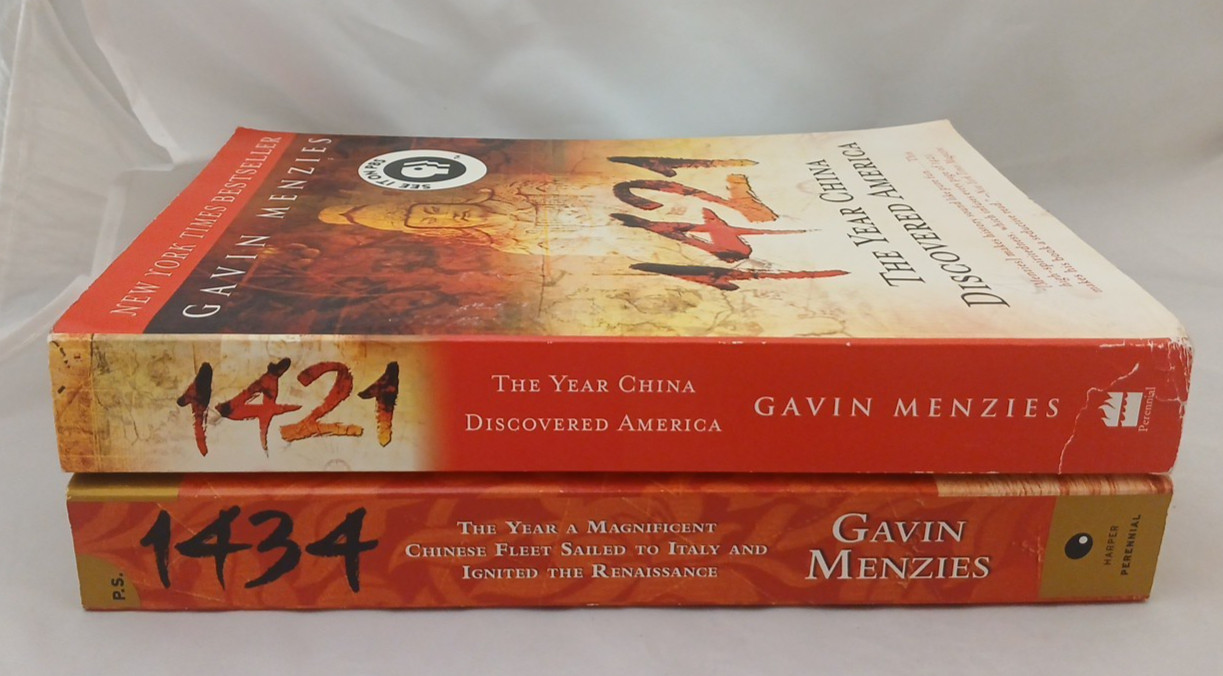 Bundle of 2 – 1421 & 1434 by Gavin Menzies Trade Paperbacks