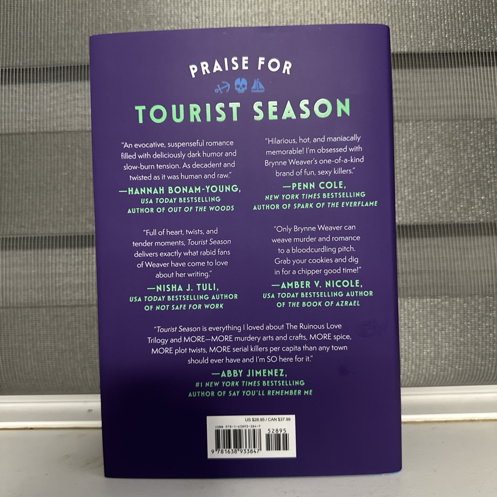 SIGNED Tourist Season by Brynne Weaver 1st Edition/1st Printing (2025,Hardcover)