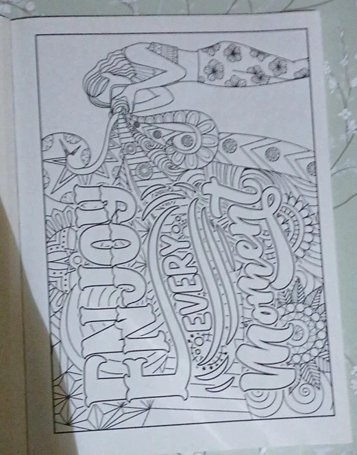 Bendon Love This Life Advanced Coloring Book PB Illustrated Adult * BRAND NEW *