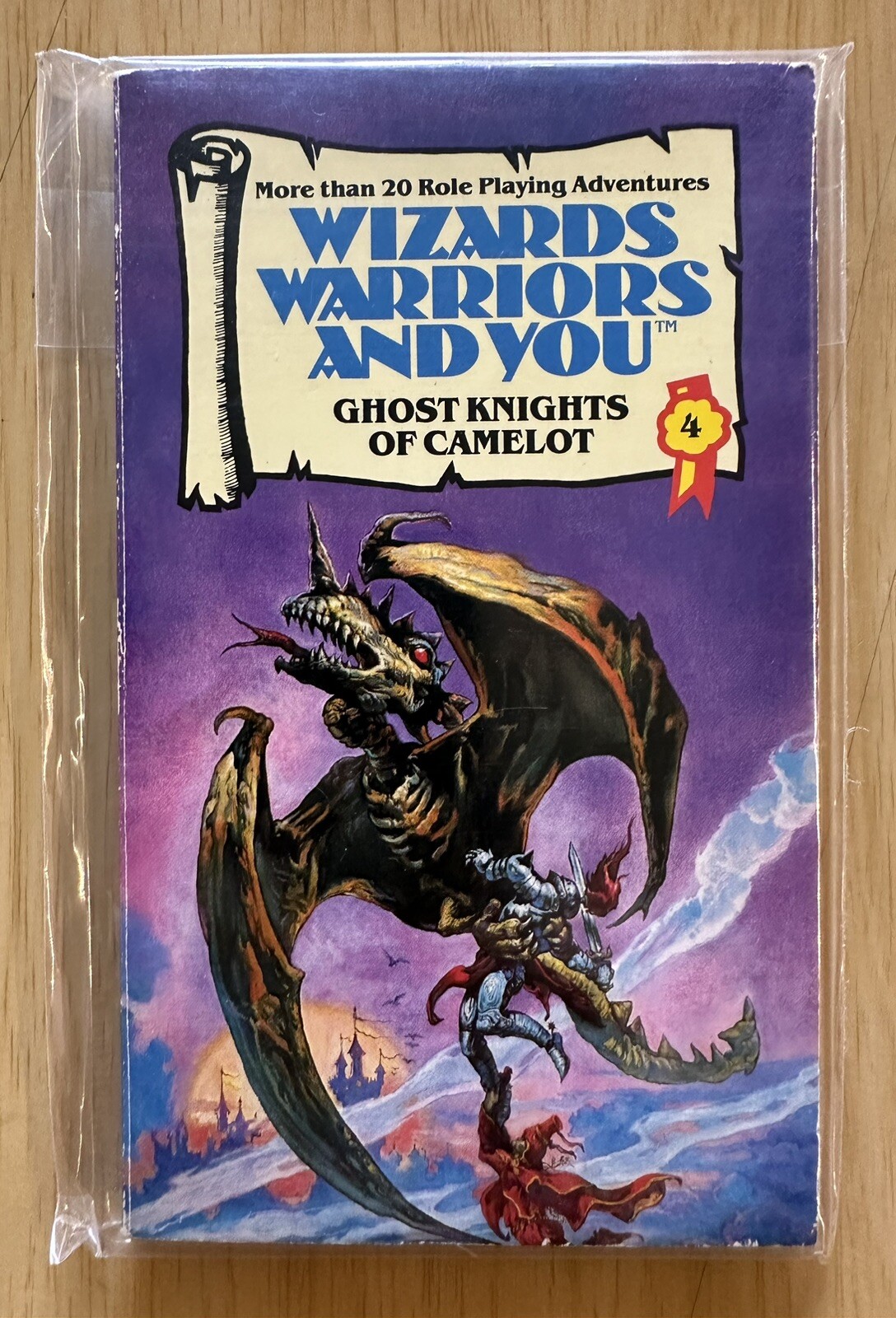 Wizards Warriors and You ~ Ghost Knights of Camelot ~ 4 ~ First Printing ~ Corgi