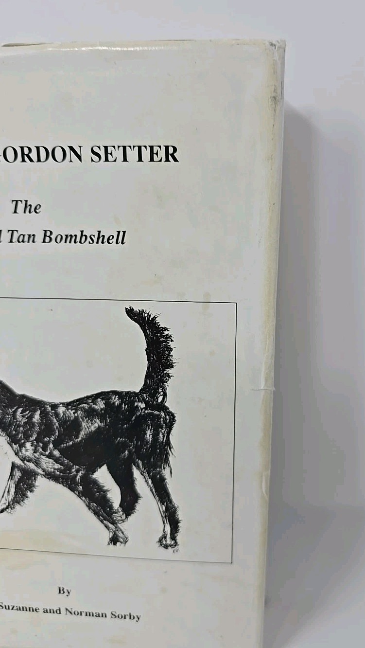 Field Gordon Setter Black & Tan Bombshell HC Suzanne & Norman Sorby 1st Edition
