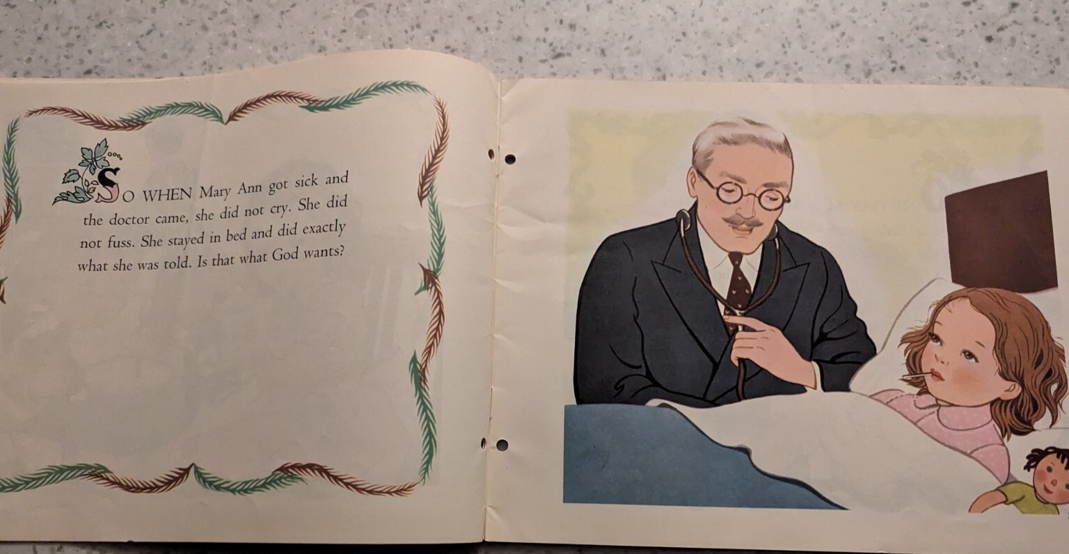 Vintage Catholic Children’s Treasure Box No. 10 1958 More About Mary Ann