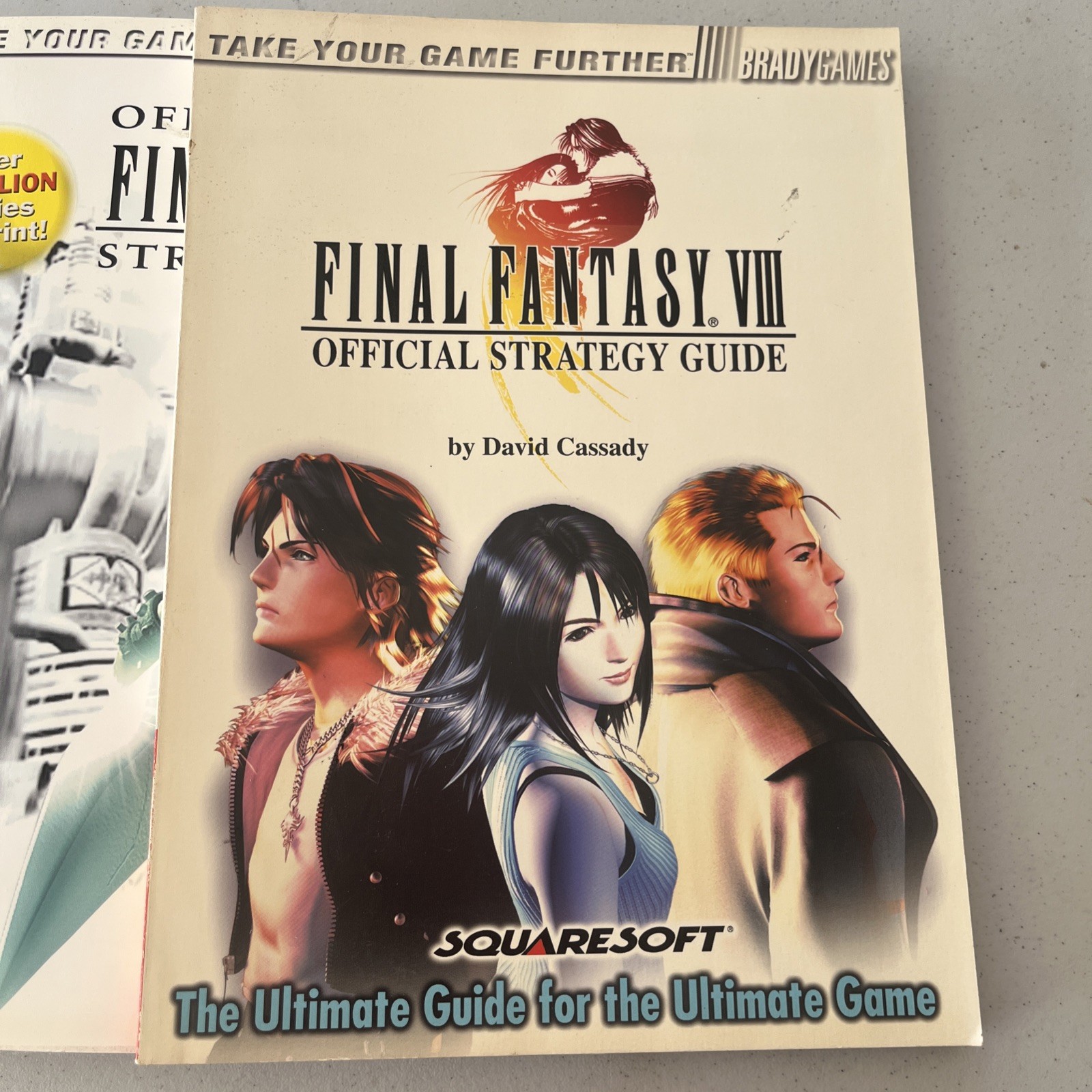 Final Fantasy/II, VII, VIII, Guide Lot Incredible PlayStation PS