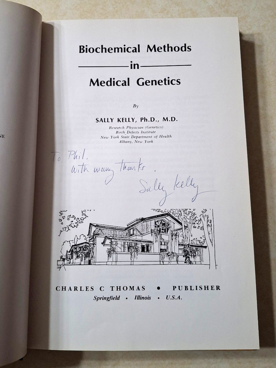 Biochemical Methods in Medical Genetics American Lecture Series SIGNED HCDJ 1977
