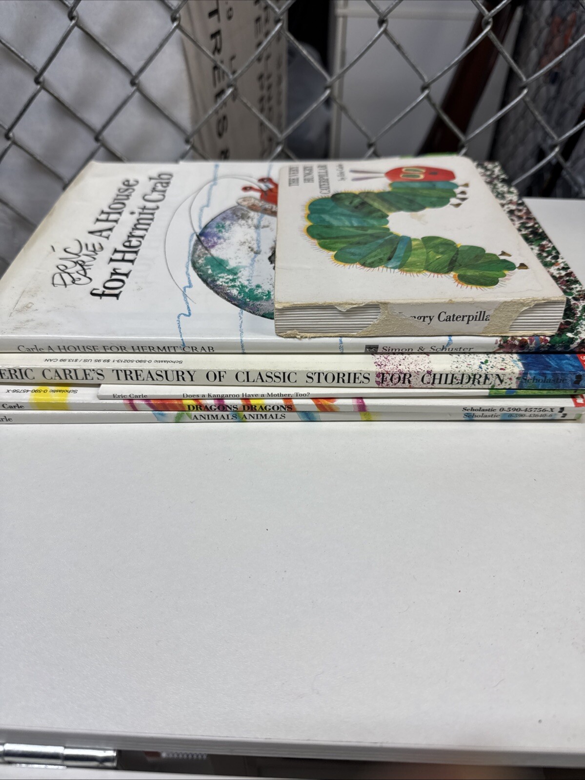 Lot of 6 Eric Carle Board Books for Children’s/ Kids/ Toddler *Random Mix*