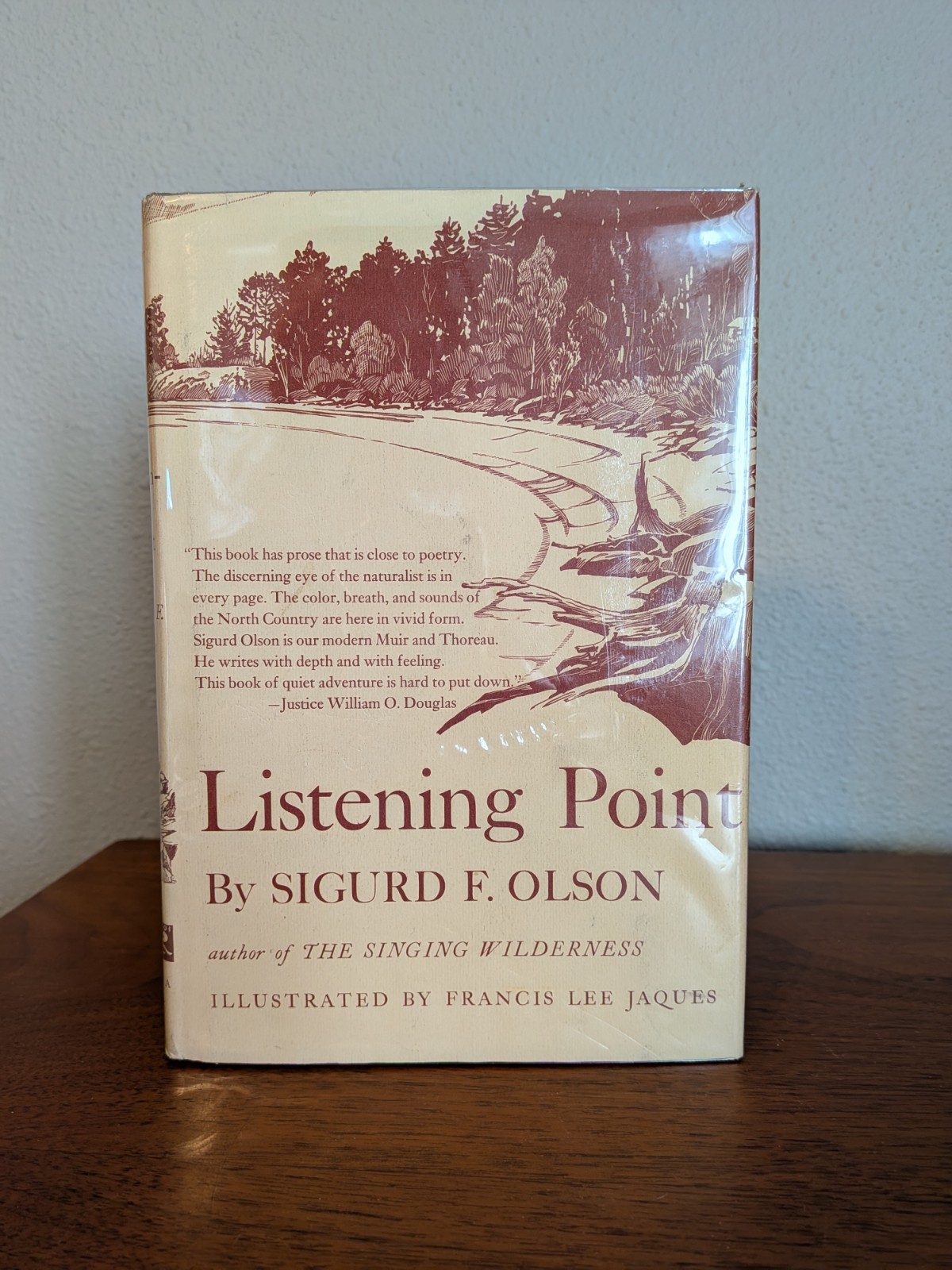 Listening Point – Sigurd F. Olson – Borzoi/Knopf HC/DJ – Nature Classic – Illust