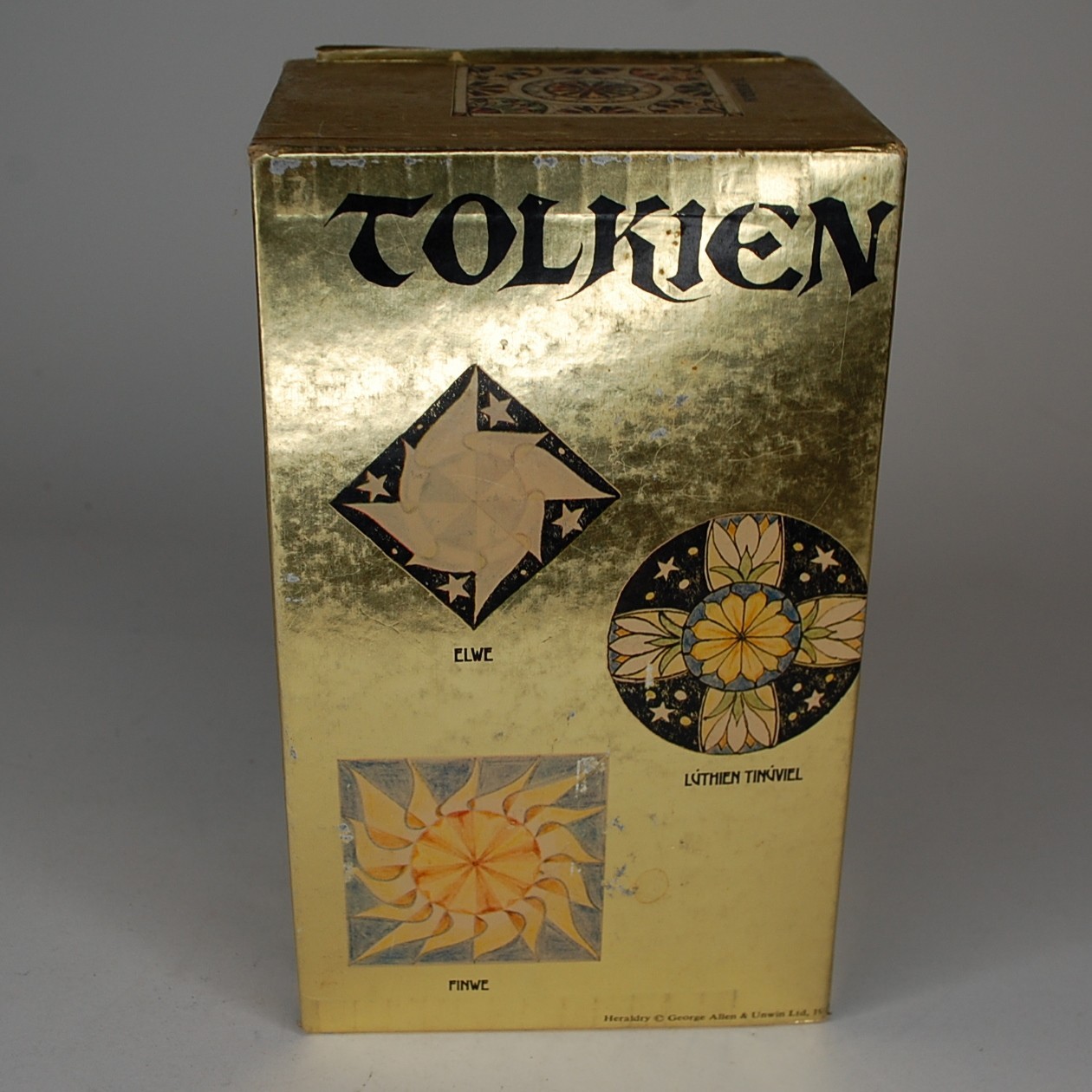 Gold Foil Box Set Ballantine 1973 Lord of the Rings J R R Tolkien 4 PB Set