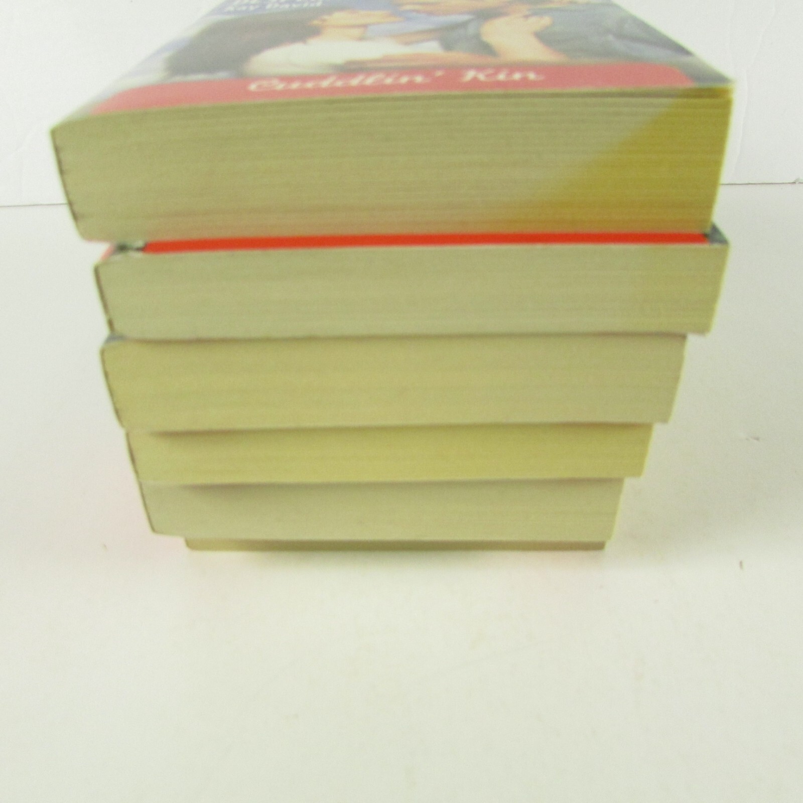 Lot of 6 Vintage Texas Love Stories Cuddlin ‘Kin Paperback Books