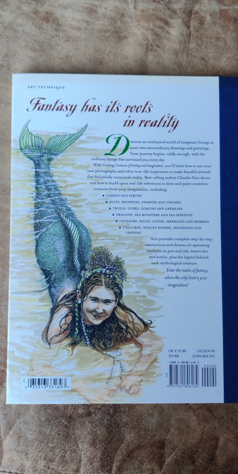 Creating Creatures of Fantasy and Imagination by Claudia Nice 2005 127 Pages Art