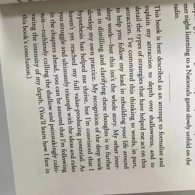 Deep Work By Cal Newport Rules For Focused Success in a Distracted World Novel