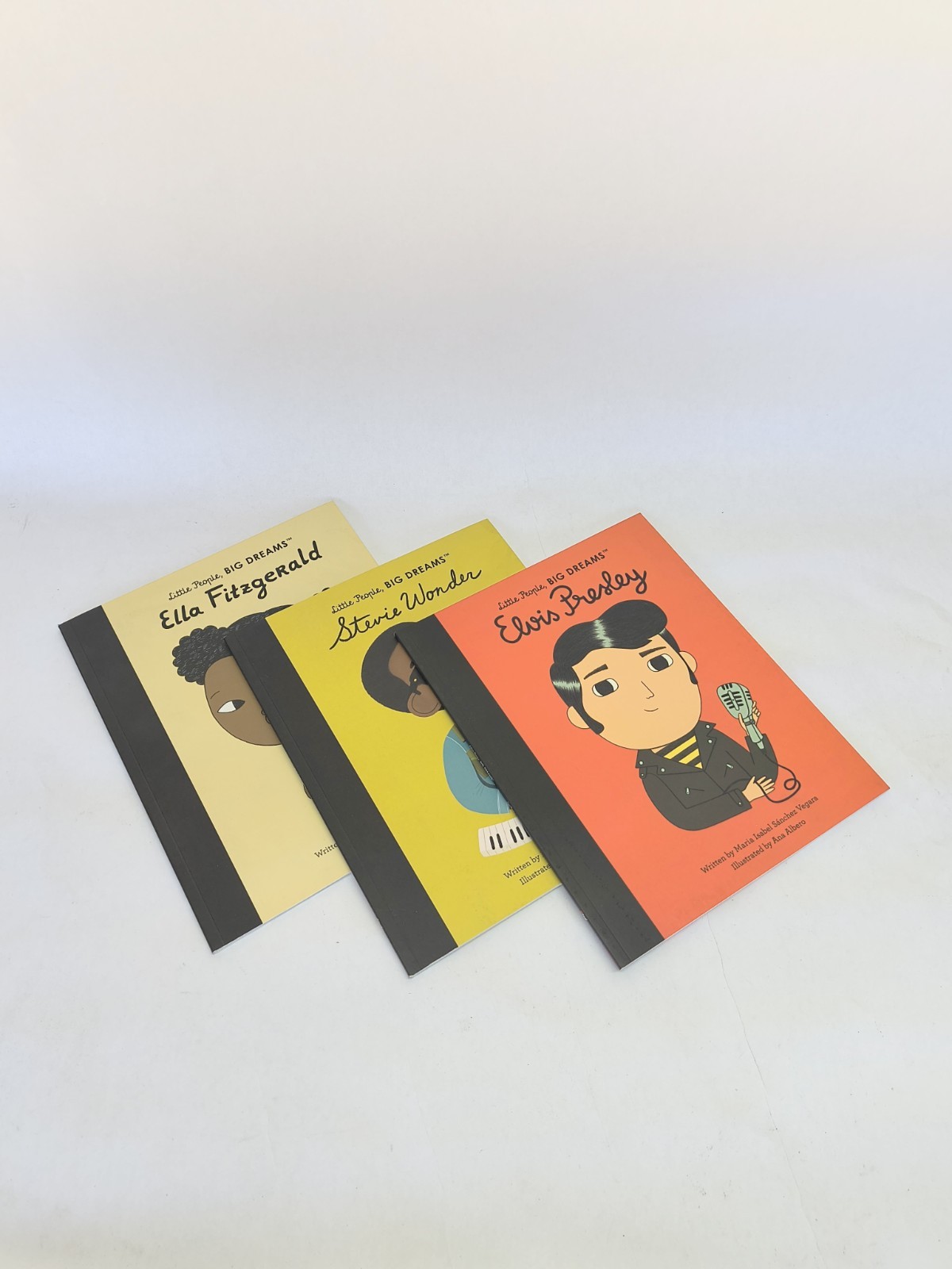 LITTLE PEOPLE, BIG DREAMS: Stevie Wonder, Ella Fitzgerald & Elvis Presley Book 3