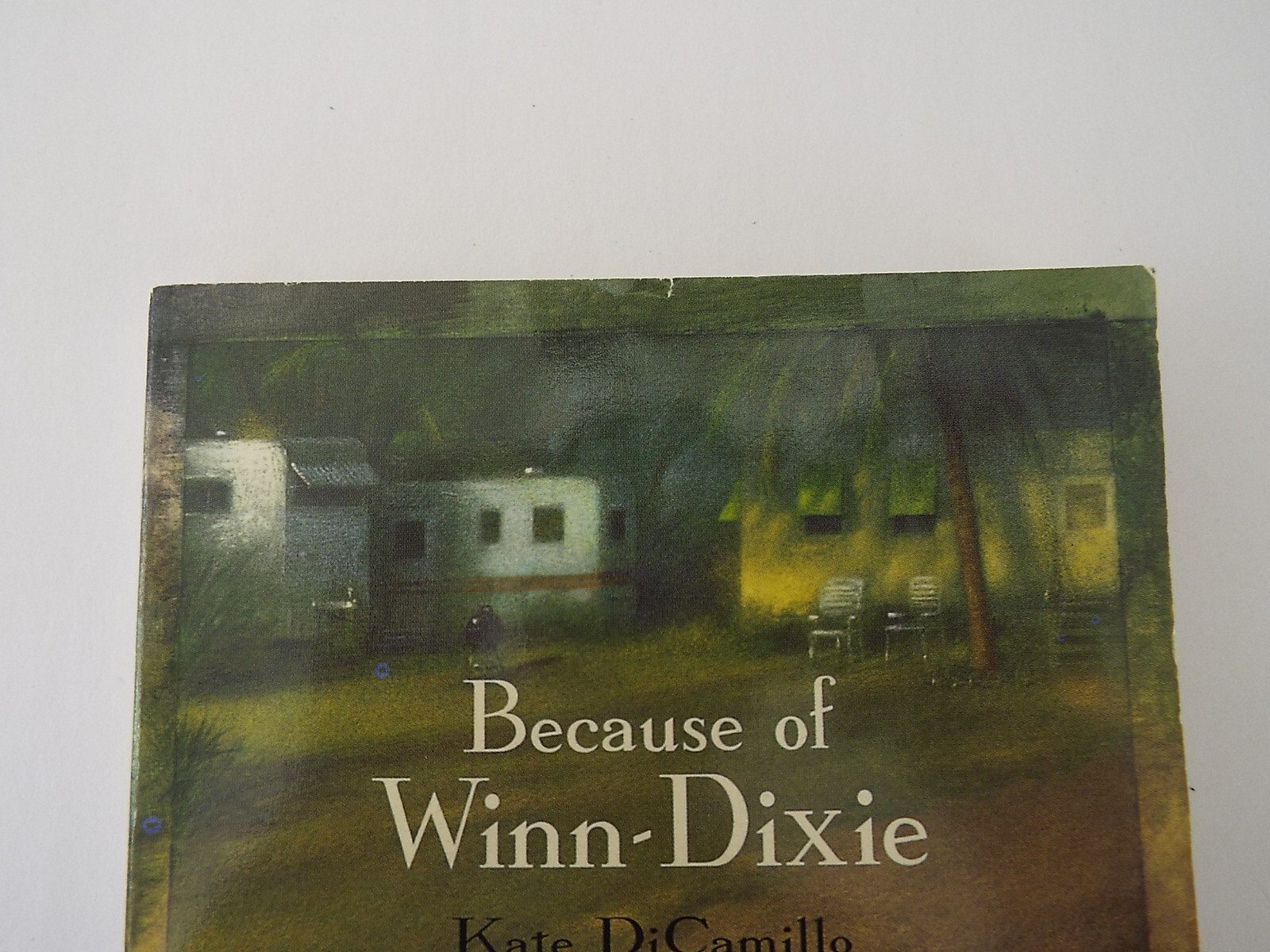 Because of Winn-Dixie Book by Kate DiCamillo SIGNED AUTOGRAPHED