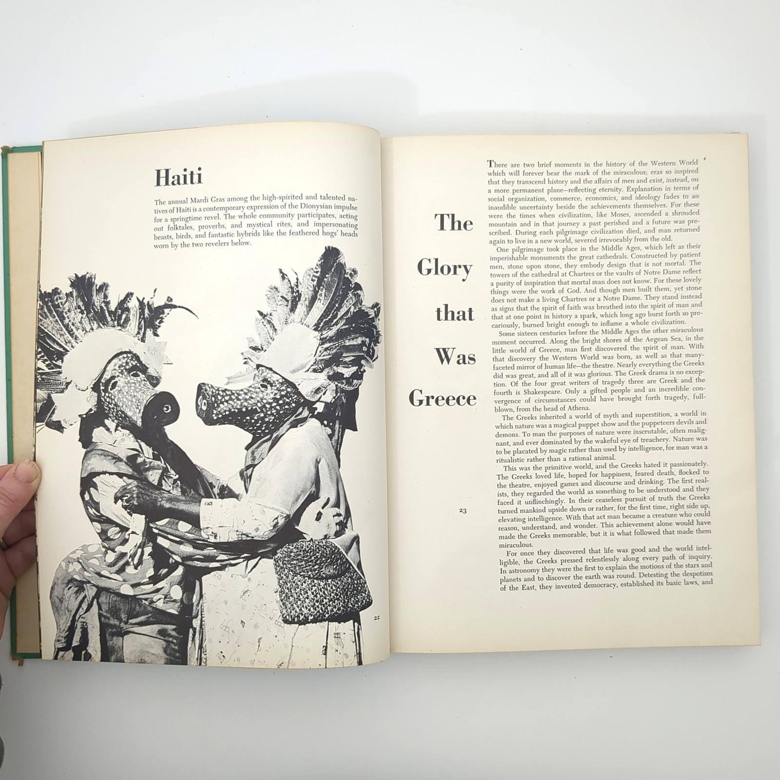 World Theater In Pictures Performing Arts Hardcover Book Tom Prideaux 1953