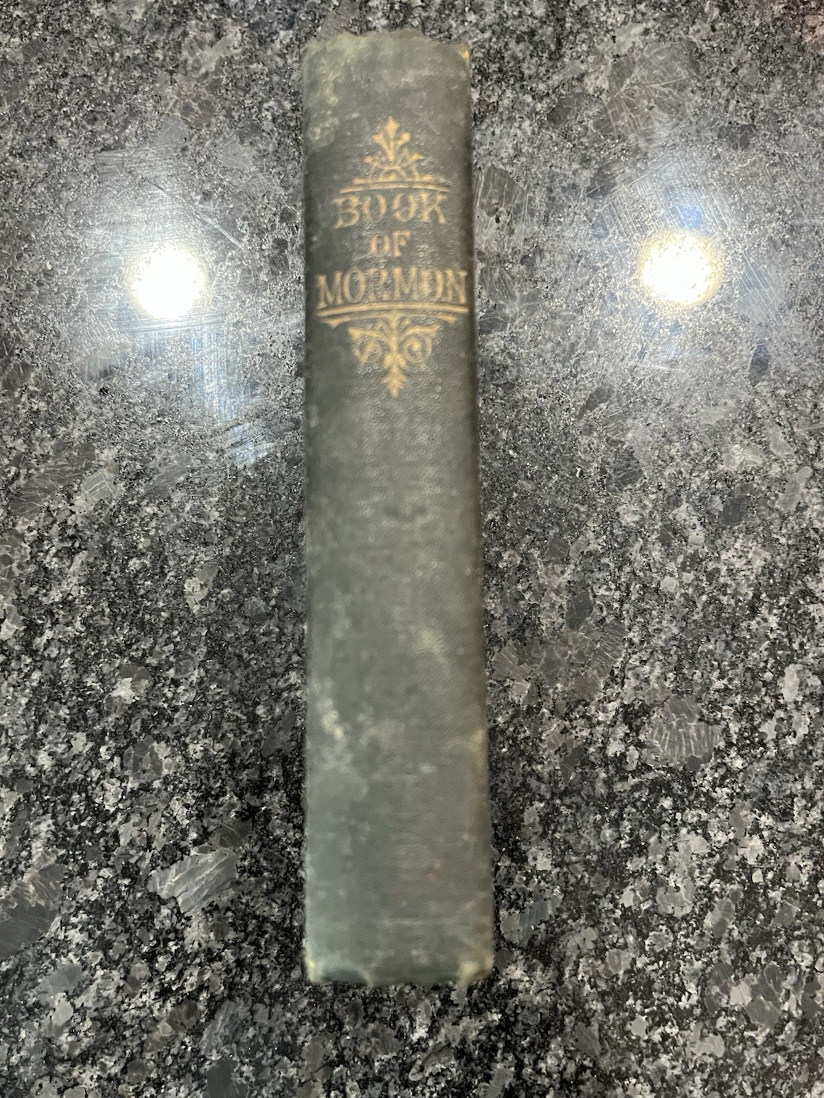 RARE 1891 BOOK OF MORMON 3RD ELECTROTYPE EDITION GEORGE Q CANNON & SONS HC LDS
