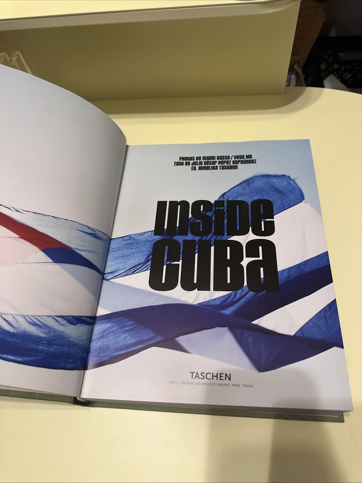 TASCHEN INSIDE CUBA HC COLLECTIBLE TABLE TOP DECOR BOOK 02