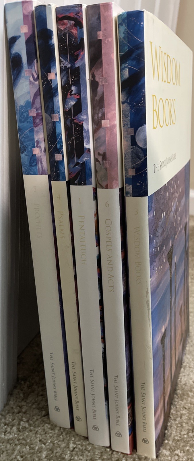 Saint John’s Bible: RARE Near-Complete 5 Volume Set Donald Jackson – Hardcover